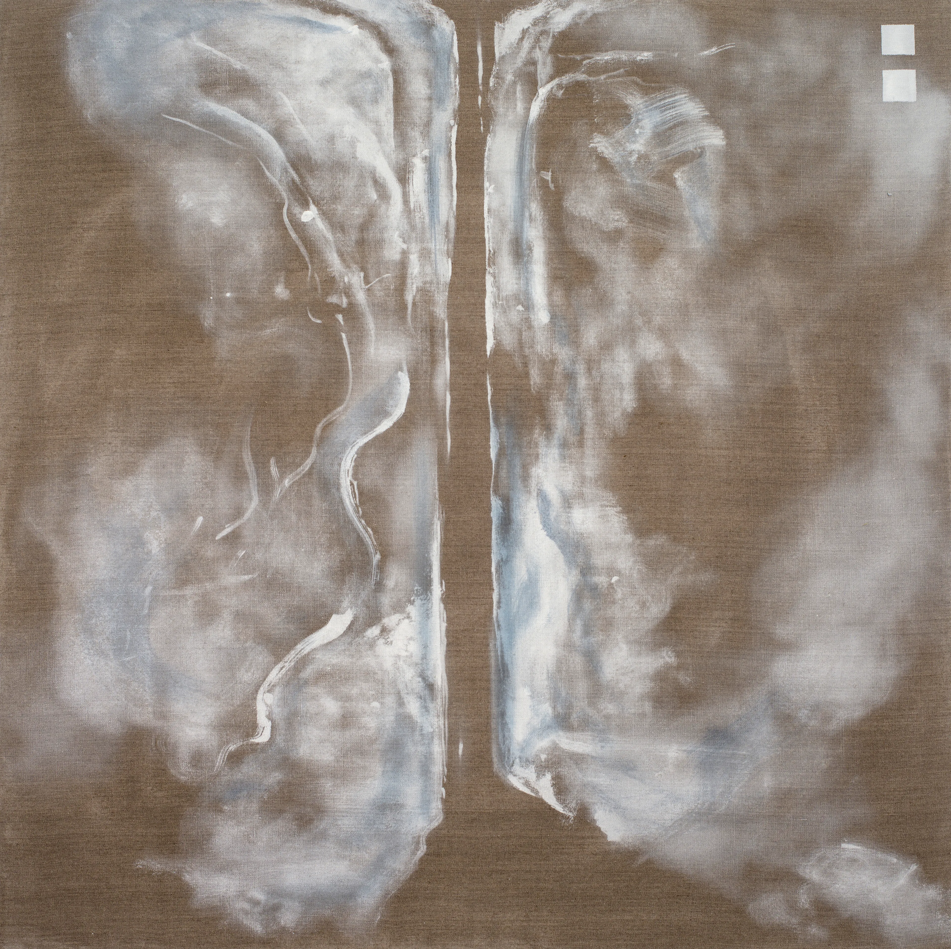 Liminal Space II  
"Art is a vehicle to express the intangible, making visible the invisible energies around and within us." – Gina Choy

Created by weaving traditional Chinese painting techniques and philosophy through a Western medium, this collection unites the artist’s academic training across historical fine art traditions.

Painted in oils on exquisitely woven, twice-sized Belgian linen, this body of work completes the Liminal Space series. Its prelude was painted in ink and pigment on rice paper and served as a study for this collection.

Each work reflects the aesthetics of meticulous calligraphic mark-making and the gestural immediacy of intuitive responses characteristic of Chinese painting. At the same time, they lean toward abstraction, expressing the ephemeral experience of the natural world.

By applying an Eastern methodology to Western materials, the artist cultivated a somatic savouring of the process, entering a profound state of flow. These images, therefore, stand as both artefacts of painting as meditation and reflections of the aesthetic beauty of nature.

This significant body of work was celebrated in a solo exhibition at OneSpace Gallery in Brisbane, Australia (2017) and warmly reviewed by Professor Dong Ya, Head of the School of Art and Architecture at Tianjin University, China. It was also published in the TAASA Review (Vol. 28, No. 4).

The majority of these paintings were destroyed in the 2020 floods, and a few were reluctantly painted over to make way for new works. Of the two surviving pieces still in the artist’s possession, one will be gifted to the patron of its NFT counterpart (to be revealed to the collector after its acquisition).