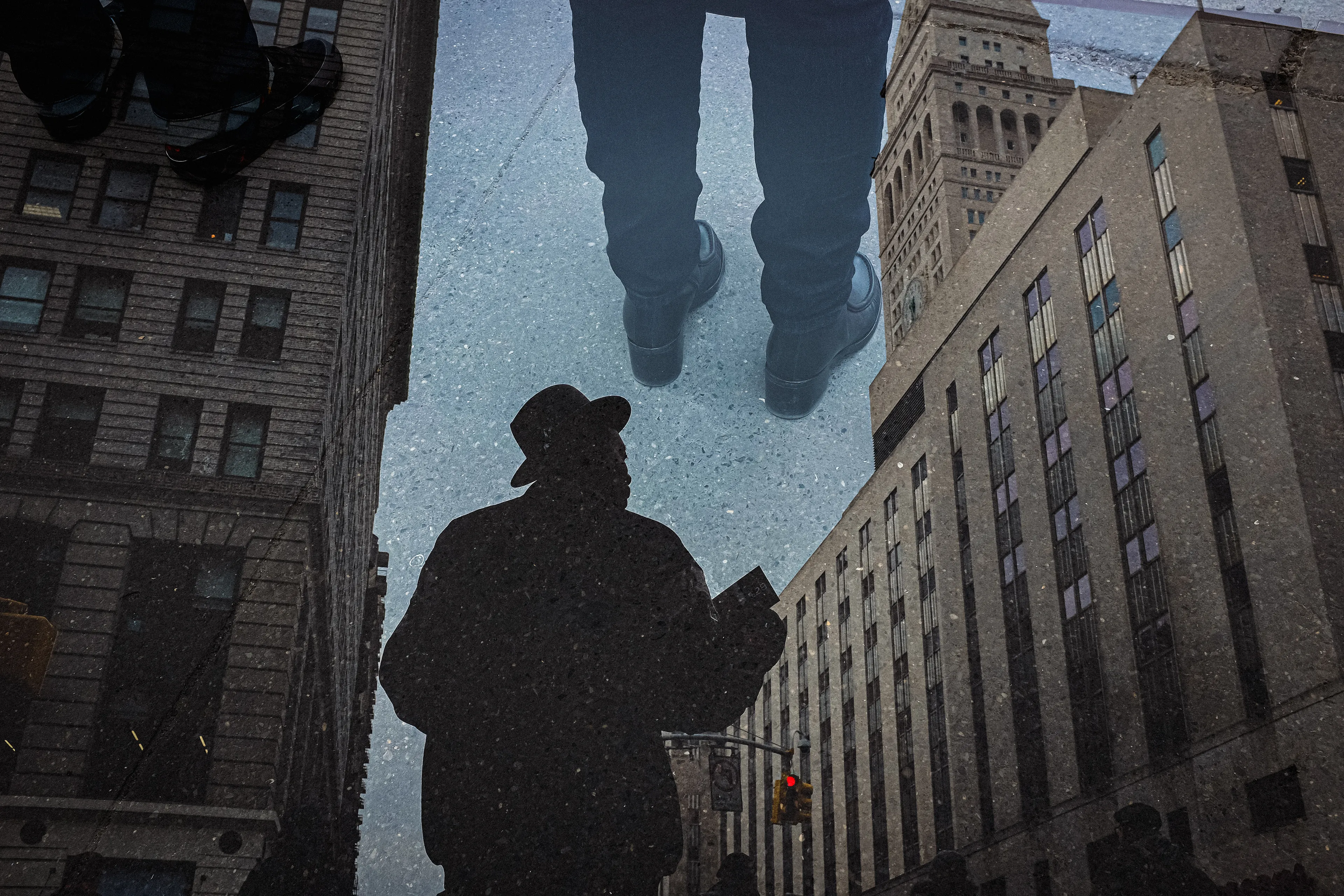 The City is engraved in its inhabitants, who in turn engrave themselves unto each other, not knowing how, when, or why. Identities disappear, dissipate and dilute into the roaring crowd. One question clouds my mind as I stand still observing through my camera’s big wide eye: Will it swallow me whole? Will we become one? One more tag on the wall? One more chewing gum on the ground, stepped on by the weight of the mass, becoming thus the texture of every day, of everyone?