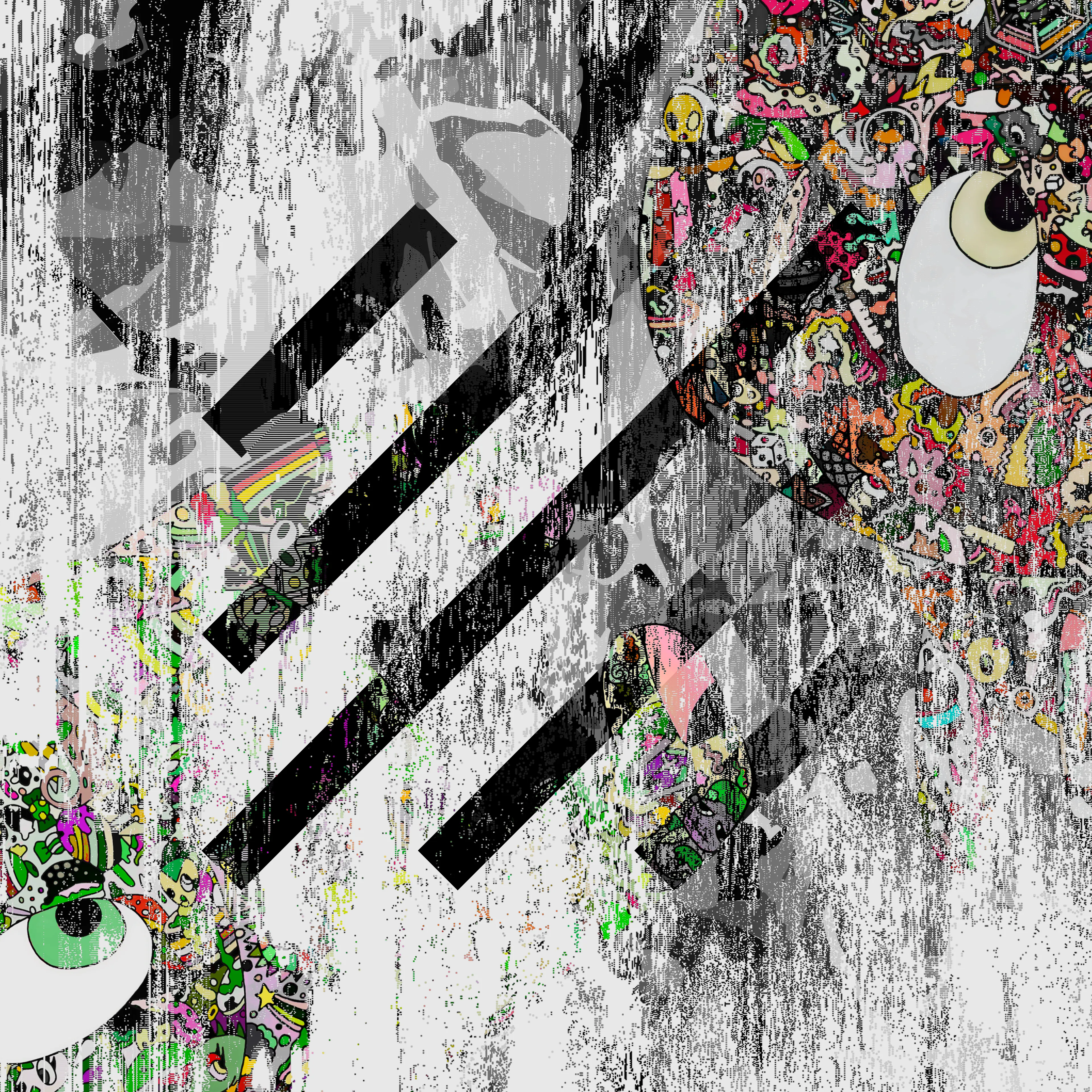 An interpretation of the Decal by Haru Komoda. A symbol of permissionless creativity. Series Eleven.