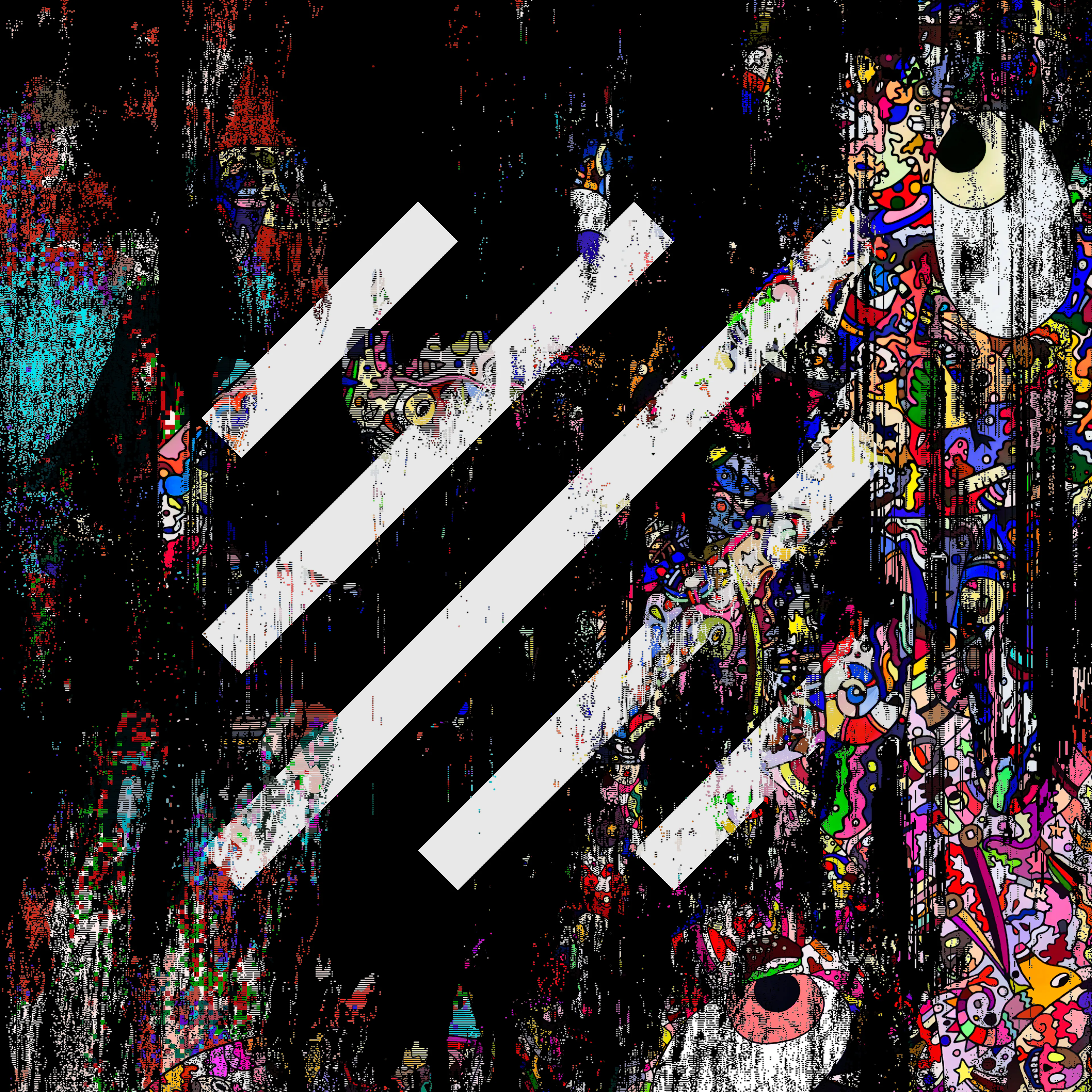 An interpretation of the Decal by Haru Komoda. A symbol of permissionless creativity. Series Eleven.