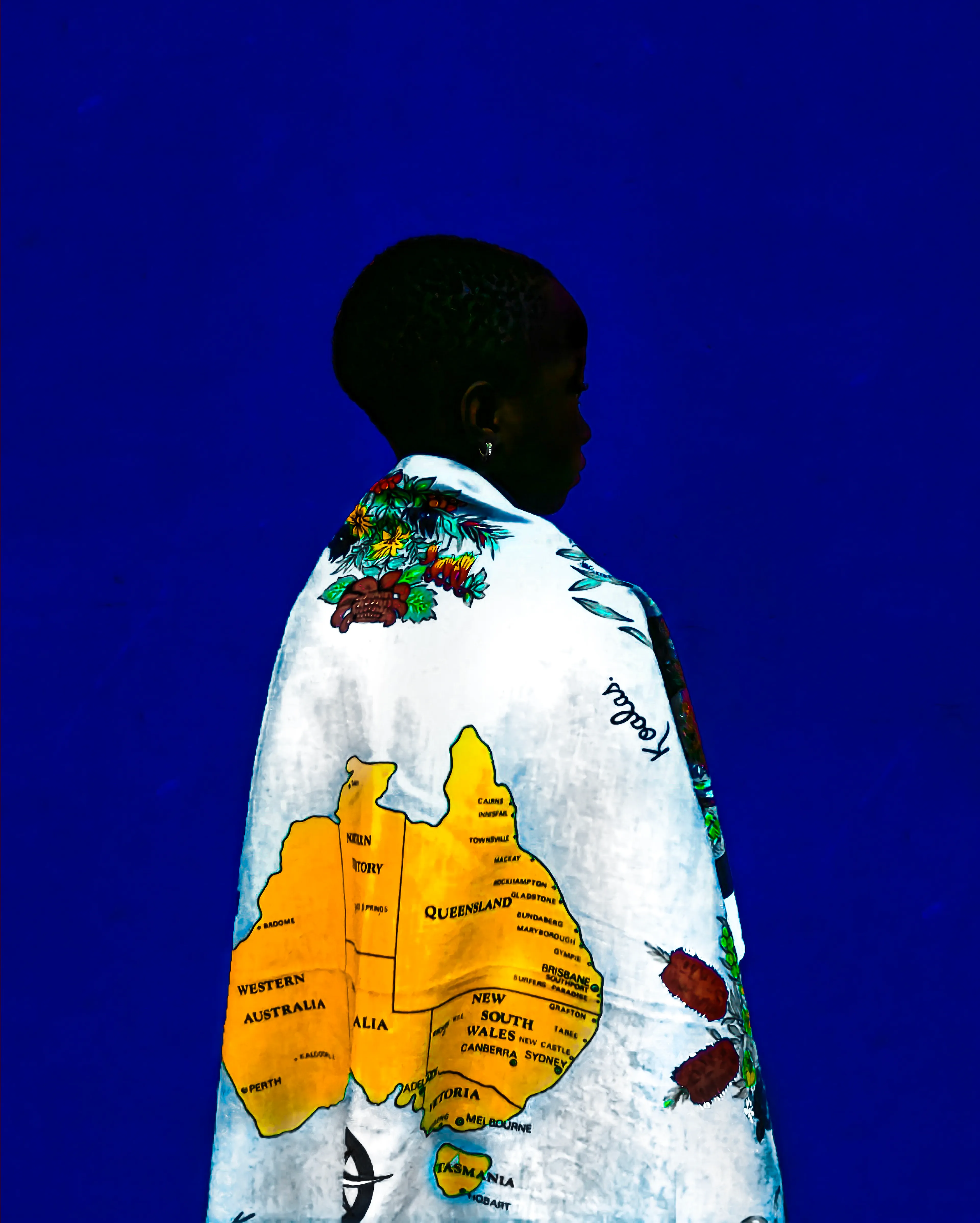 The World On My Back by Sarfo Emmanuel Annor

The Essence of Color is a collection of 35 vibrant and colorful portraits celebrating the heritage and customs of Ghana. In this collection, Sarfo Emmanuel Annor explores the contrast between the black skin and joyful colors to shed light on African fashion, beauty and culture. 

Edition: 1/1
