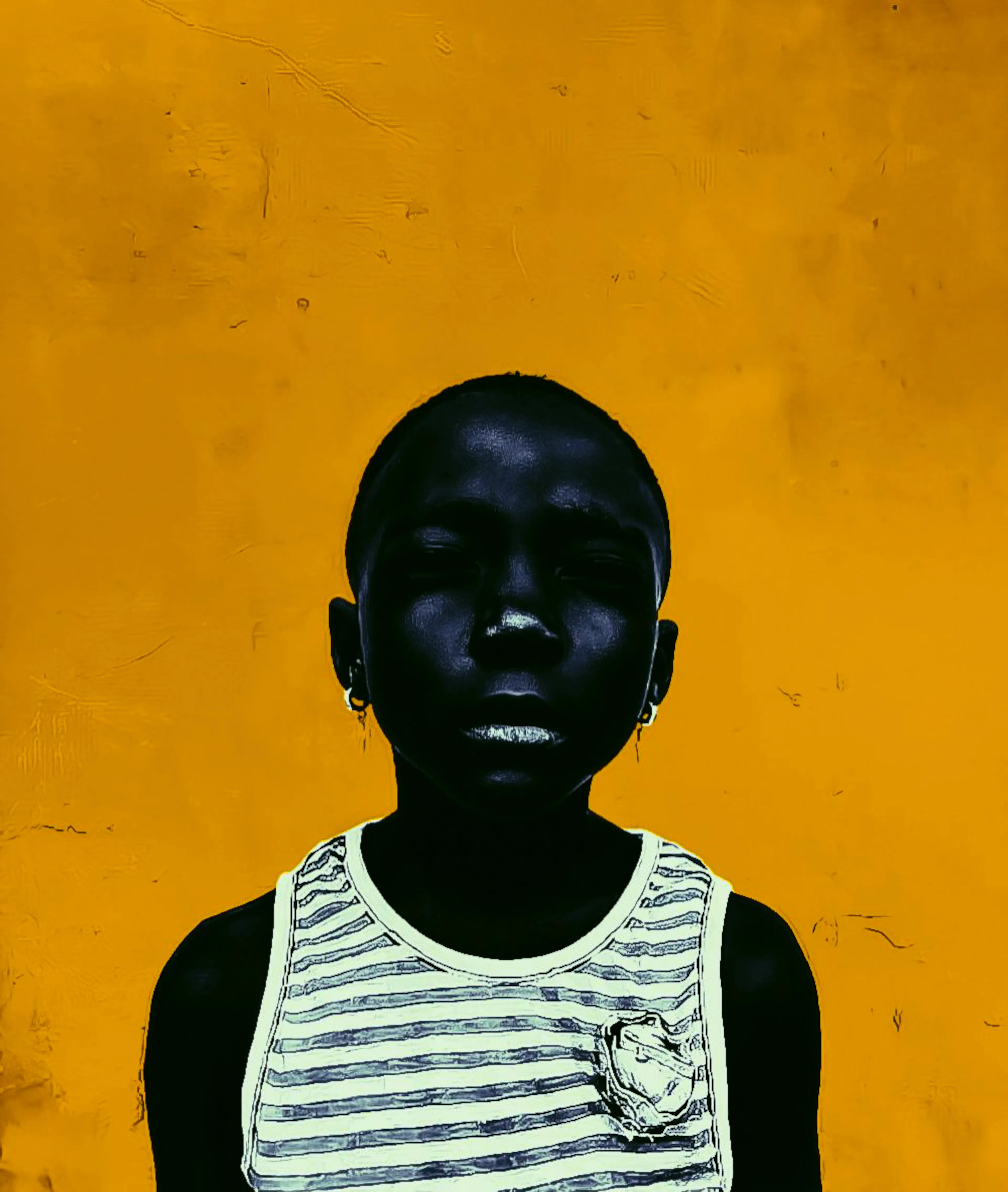 Inner Peace  by Sarfo Emmanuel Annor

The Essence of Color is a collection of 35 vibrant and colorful portraits celebrating the heritage and customs of Ghana. In this collection, Sarfo Emmanuel Annor explores the contrast between the black skin and joyful colors to shed light on African fashion, beauty and culture. 

Edition: 1/1