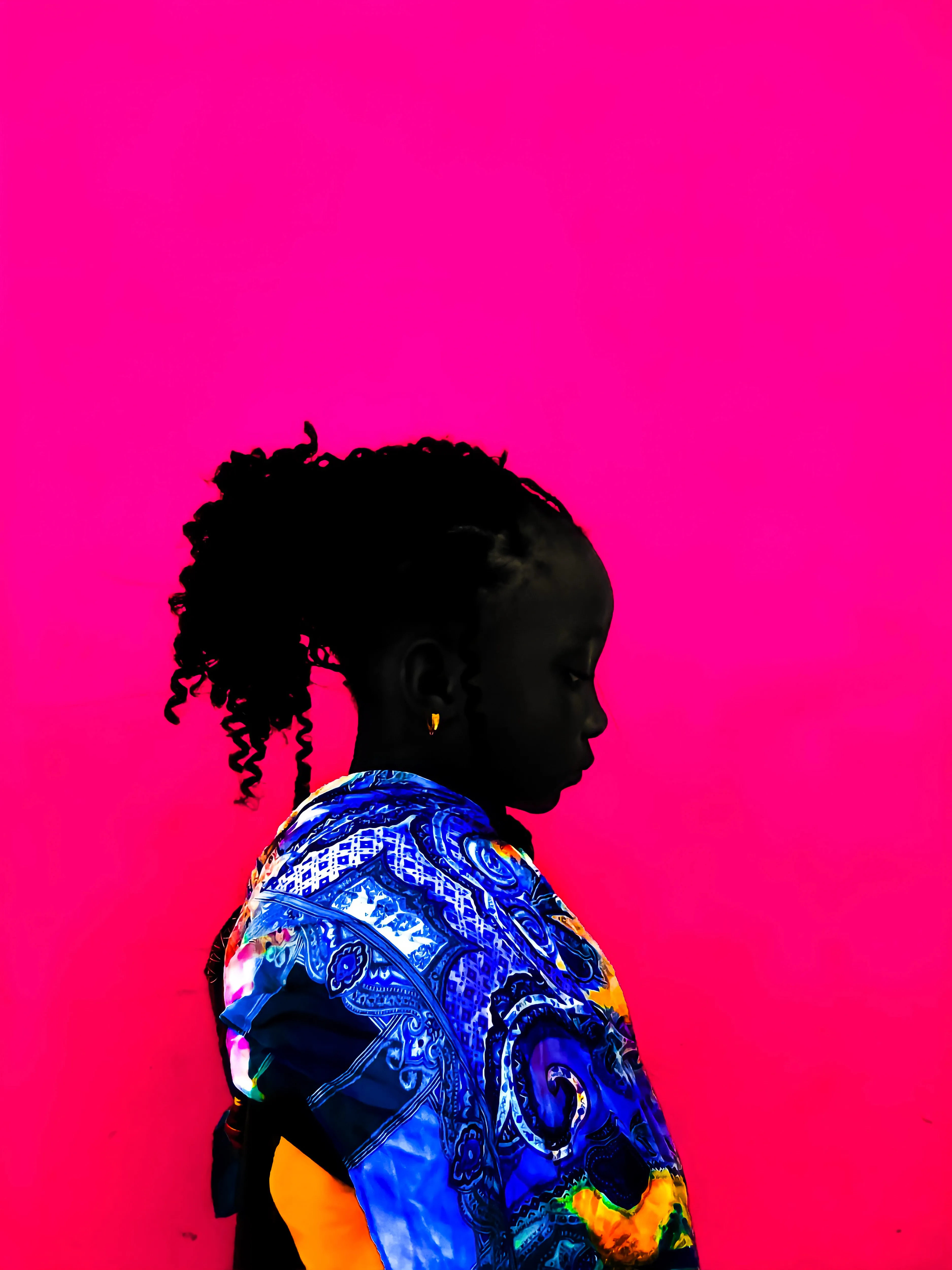 Dear Little Black Girl by Sarfo Emmanuel Annor

The Essence of Color is a collection of 35 vibrant and colorful portraits celebrating the heritage and customs of Ghana. In this collection, Sarfo Emmanuel Annor explores the contrast between the black skin and joyful colors to shed light on African fashion, beauty and culture. 

Edition: 1/1