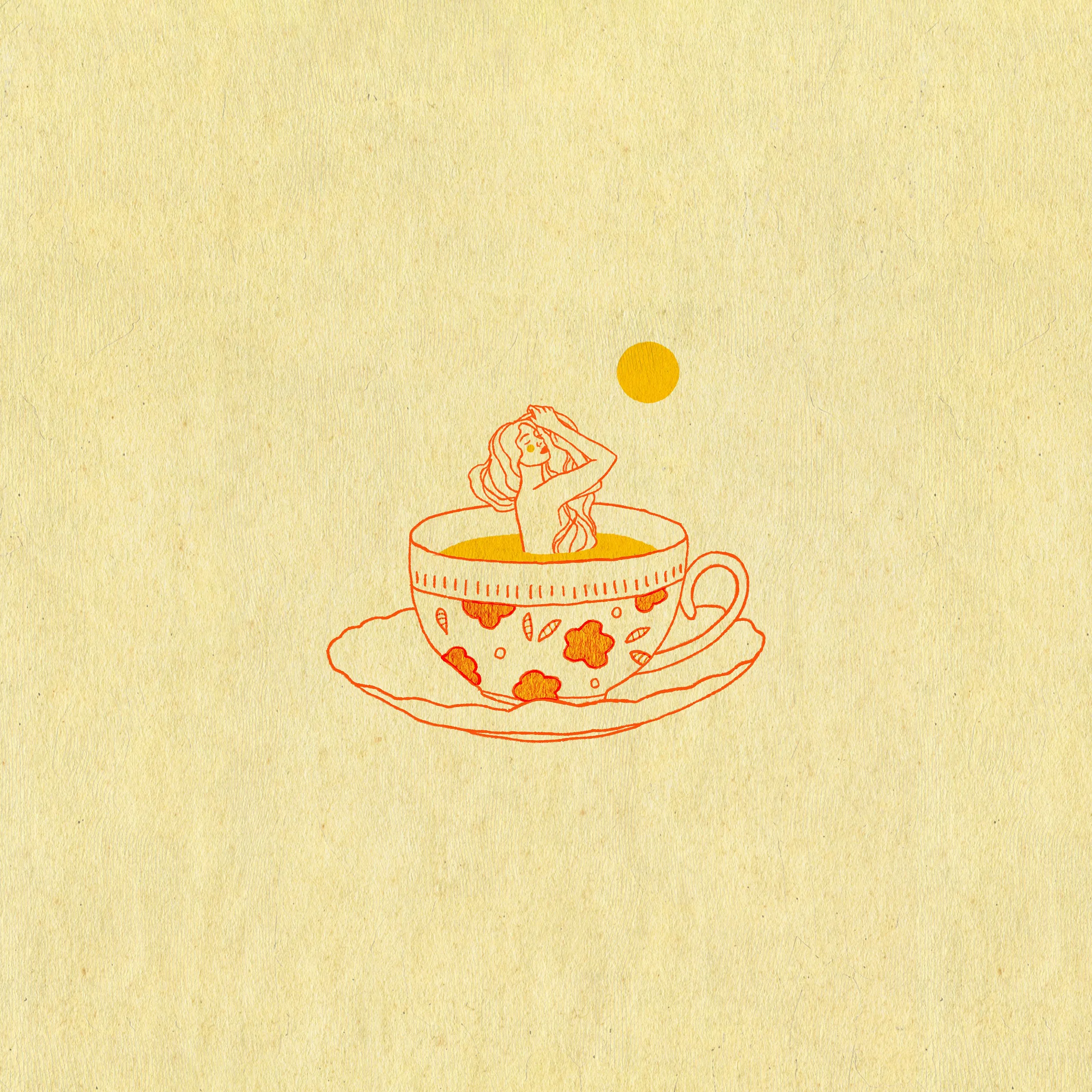 tiny drawing 11 - morning ritual