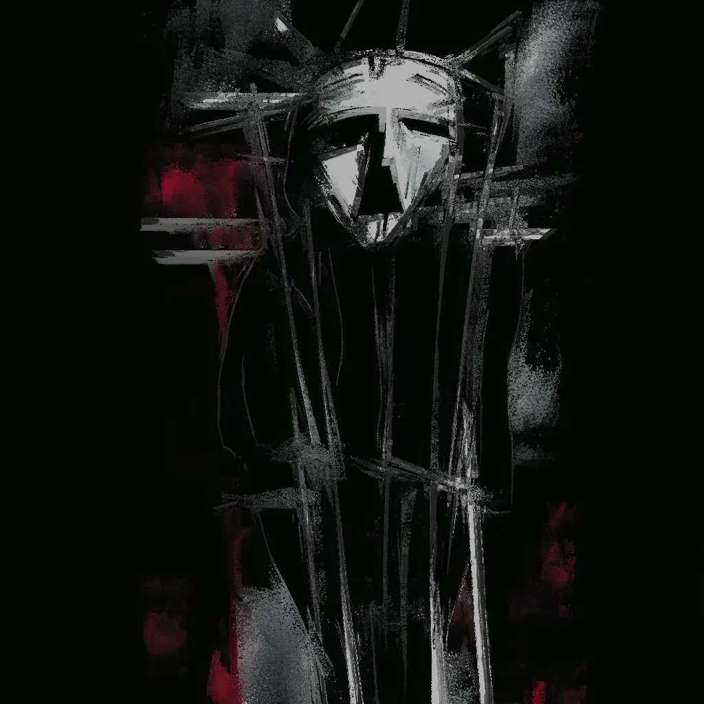 a pixel's glow, a fleeting trace,
a shattered mirror's fractured face.
errors whisper, soft and low,
in cracks where truth begins to grow.

the machine hums, the silence calls,
through broken lines and phantom walls.
what once was lost now stakes its claim—
a ghost of hope, all that remains.
