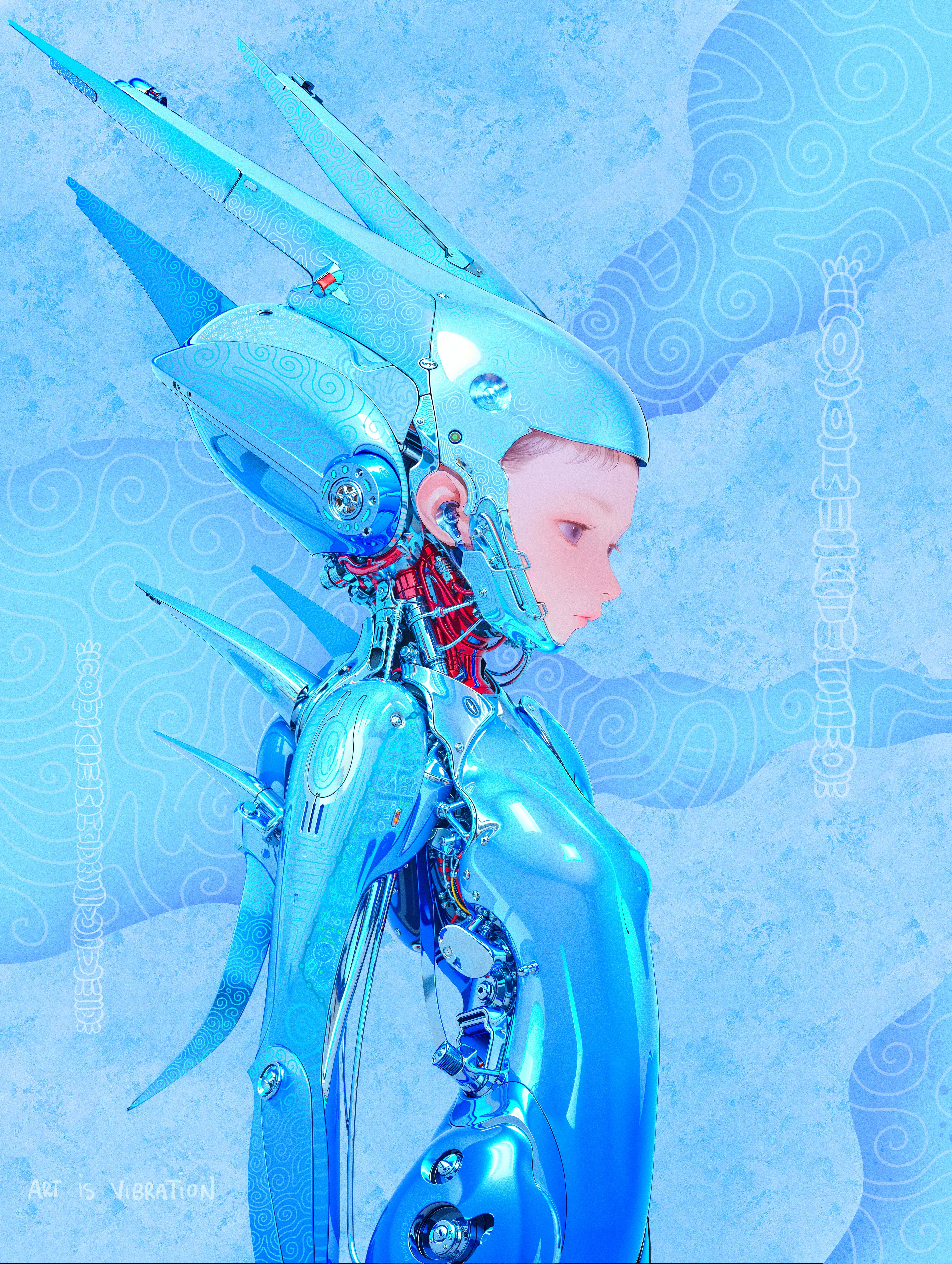 Bleu Mantra
Collaboration with Lukas
AI + Digital Illustration, 2024.