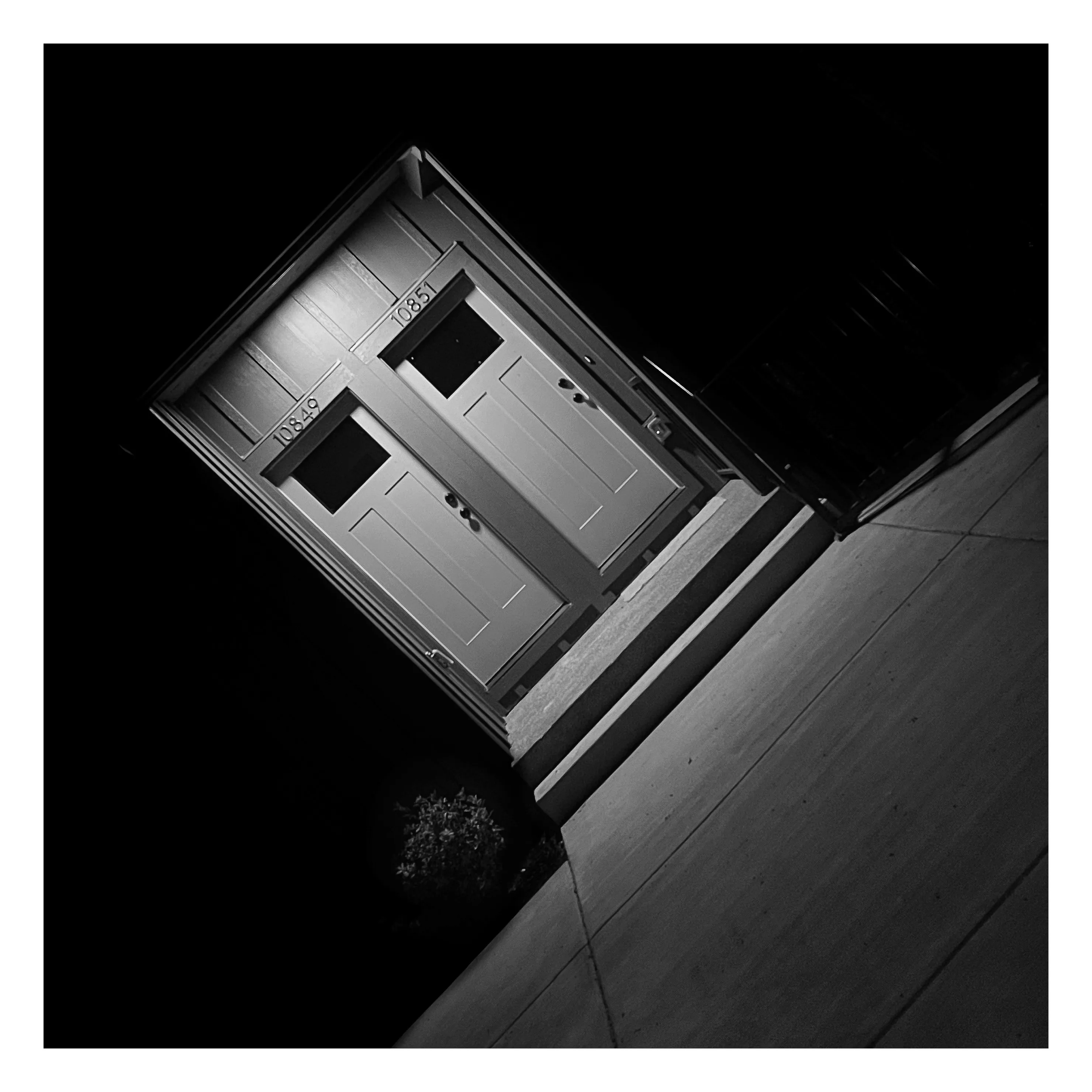 Newly built/vacant.

Stroll is a nightly diary of my late night walks through my neighborhood, explored through my iPhone.

We recently moved to a new place, which shone a light on how bad our old place actually was– an uninspiring location, hot, loud, and with inconsiderate neighbors. Moving to this new location has been a breath of fresh air not just for my mental health, but my creative spirit as well.

Every evening since we’ve been here I have gone on a late night stroll through the neighborhood and photographed the scenes that I see with my iPhone. The two block walk takes me through a forested path in a park, past a church, down the street, and back to our place. Putting in my ear buds and slowly meandering along the way has become one of my favorite things to do and has been a breath of fresh air for me, in more ways than the literal sense.

Most nights I walk solo. Some nights I walk with my son, bonding along the way as we both take photographs and talk about photography and life. This walk helps me to build familiarity and a sense of home that I haven’t felt for a long time. As I walk, I revisit the same trees, the same lampposts, and the same bushes, and I watch how they change from day to day. Once the cooler weather hits, I will see them transform drastically.

=== HUDSON ===  
Twice along my walks so far I have encountered a lost cat that I have named Hudson. He is one of the most loving cats that I’ve ever met and he follows me around the neighborhood, always demanding pets and love, and stretching out for them. He’s been a true light the nights that I see him and he feels like a friend. When he sees me, he runs over to me, rolls around on the ground for pets, and then walks with me, once all the way to our front door. I think that I have located his owners, and I’m in contact with them to help return him home to his lucky family.

As of this writing, I have seen Hudson twice and I now go out of my way when coming and going to see if I can bump into him again. All I know is that one day I will see Hudson for the last time.

But for now, I am so in love with him and the nights where I see him we spend significant amounts of time together and my night is made so much better with his company.

=== THE PHOTOS ===  
Be forewarned, these photos have only ever been jpegs and they are not technically perfect. That’s not what these photos are about. They are about how I am building intimate familiarity with a fresh breath of life.

 • I never photograph people and I never photograph residences. Only anonymous scenes during my two block walk and the courtyard of the nearby church.

• Some nights will have no photo due to travel or other circumstances. Some nights will have one photo. Some nights will have more than one. 

• Aside from the first drop, I mint these the night that I take them. The easiest way to keep up to date with this drop is to follow me on social media, where I will also be posting these nightly, or subscribe to my wallet on Deca and/or Manifold.  
     • https://twitter.com/tjthorne_photo  
     • https://www.instagram.com/tjthorne_photography  
     • https://www.threads.net/@tjthorne_photography  
     • https://deca.art/TJThorne  
     • 0x6C0040BdA93e4Cf433c0aa8498bD624397aECe30, 
     • tjthorne.eth

• On the days I see Hudson, those photos will have a property noting that. Only a few photos will have this property.

• Some photos have been taken by my son. These photos are noted in the properties and 100% of any sale will go to a wallet that I am setting up for him as the beginning of his savings for his future.

I have so much work that I need to do, but right now this is the one creative outlet that I have in the sea of products, pricing, marketing, and more that comes with building a business. And it’s pure. I enjoy it. It excites me. And I want to share that with you.

Maybe one day I will tire of the walk. Or one day we might move. For whatever reason, there is an unknown time of conclusion of this series.

But for now, it’s filling me up.