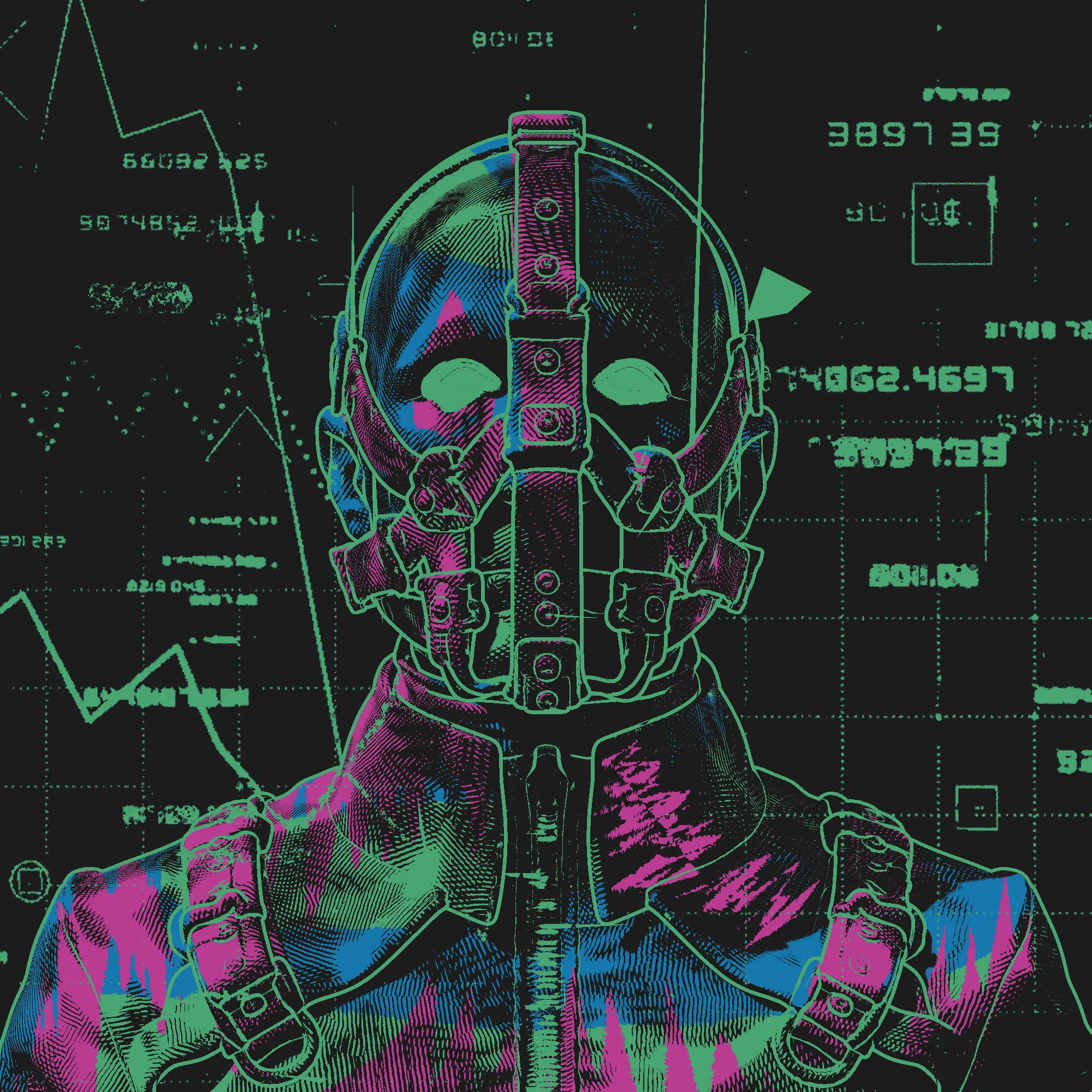 Bound in iron restraints and faceless resolve, The Wicked is the embodiment of restraint turned into power. Their hollow gaze peers through the mask of silence, a figure that thrives in confinement yet commands authority through fear and precision. Clad in armor that speaks of discipline and control, they are both prisoner and warden, a reminder that chains can either break the spirit or forge it into unyielding steel. To draw The Wicked is to confront the nature of control, where submission and dominance entwine, and strength is born from what cannot be escaped.