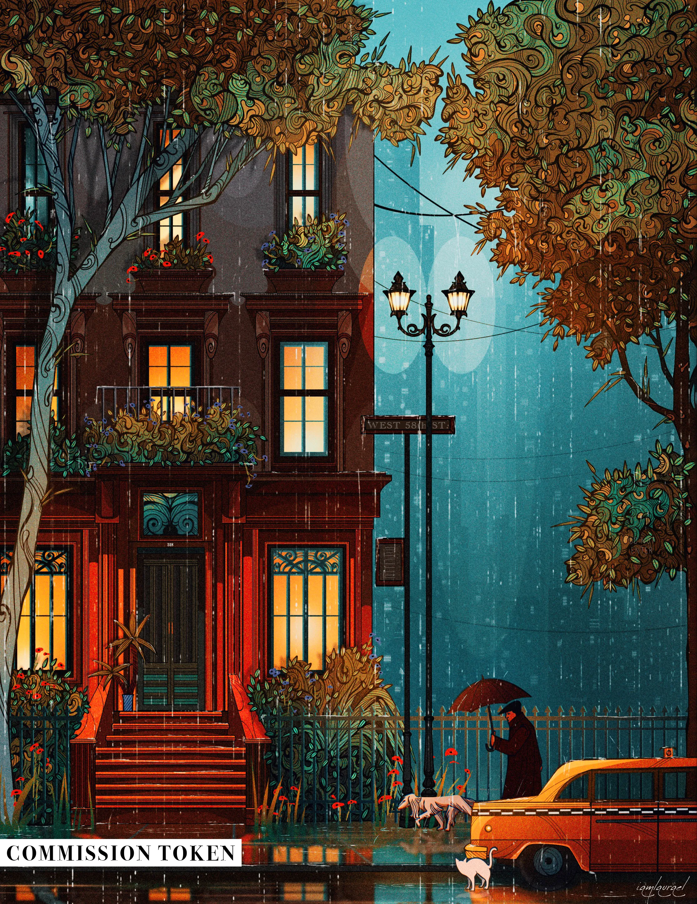 Purchasing this token secures you a custom commission artwork produced by Laura El. The commission will be based on your ideas, created within the boundaries of Laura El's signature style. Please message Laura before purchasing with any questions.