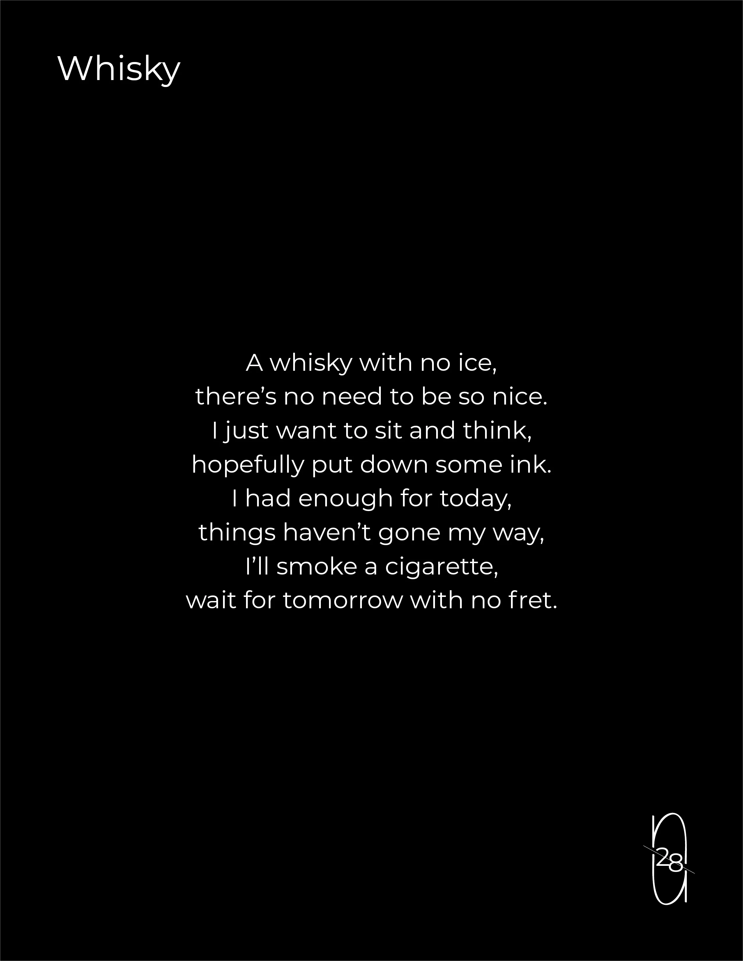 Whisky, by encapsuled