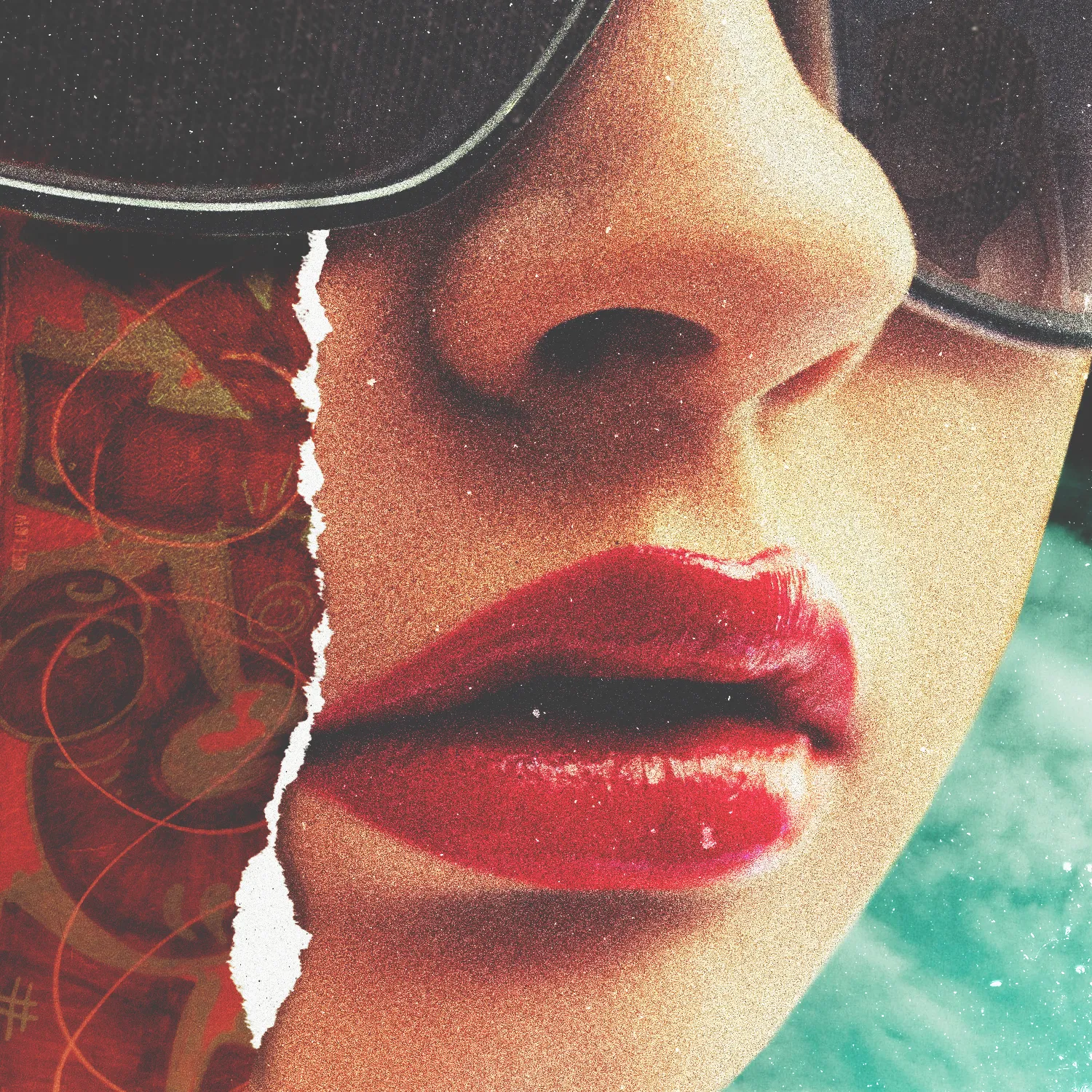 1mouth is a collection of 50 unique digital collages made by miirror.