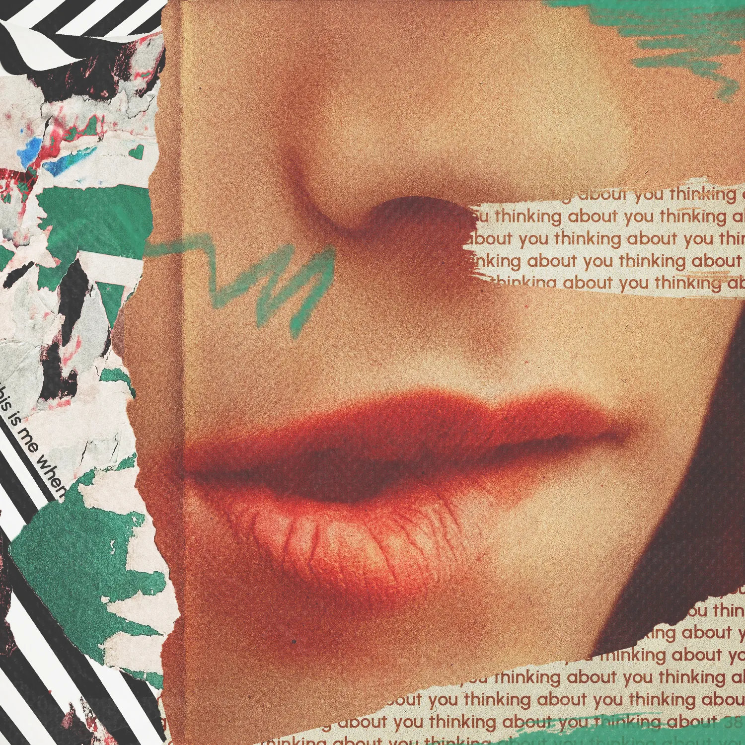 1mouth is a collection of 50 unique digital collages made by miirror.