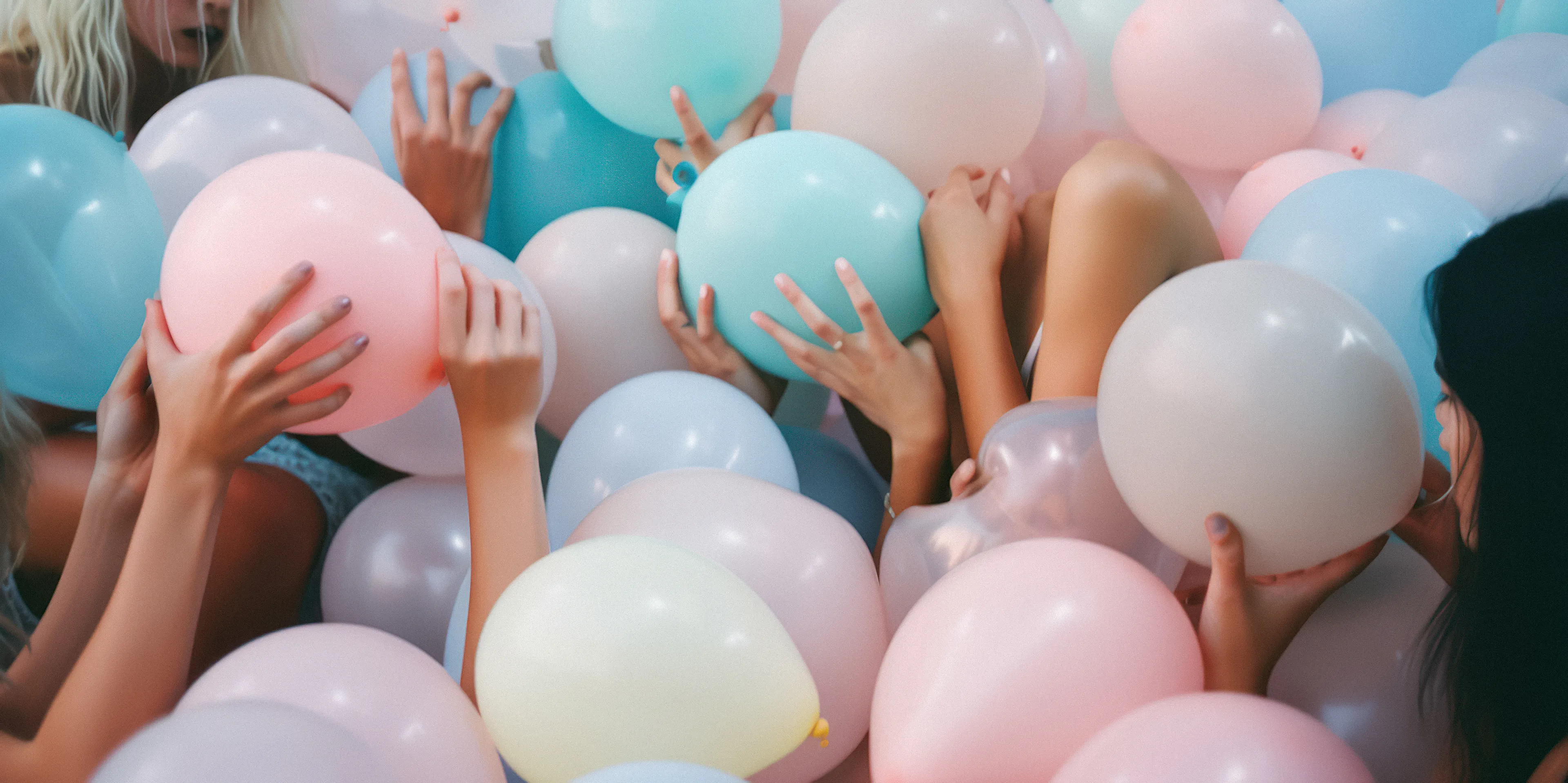 Amidst the playful chaos, a collective energy fuels the celebration of youth.