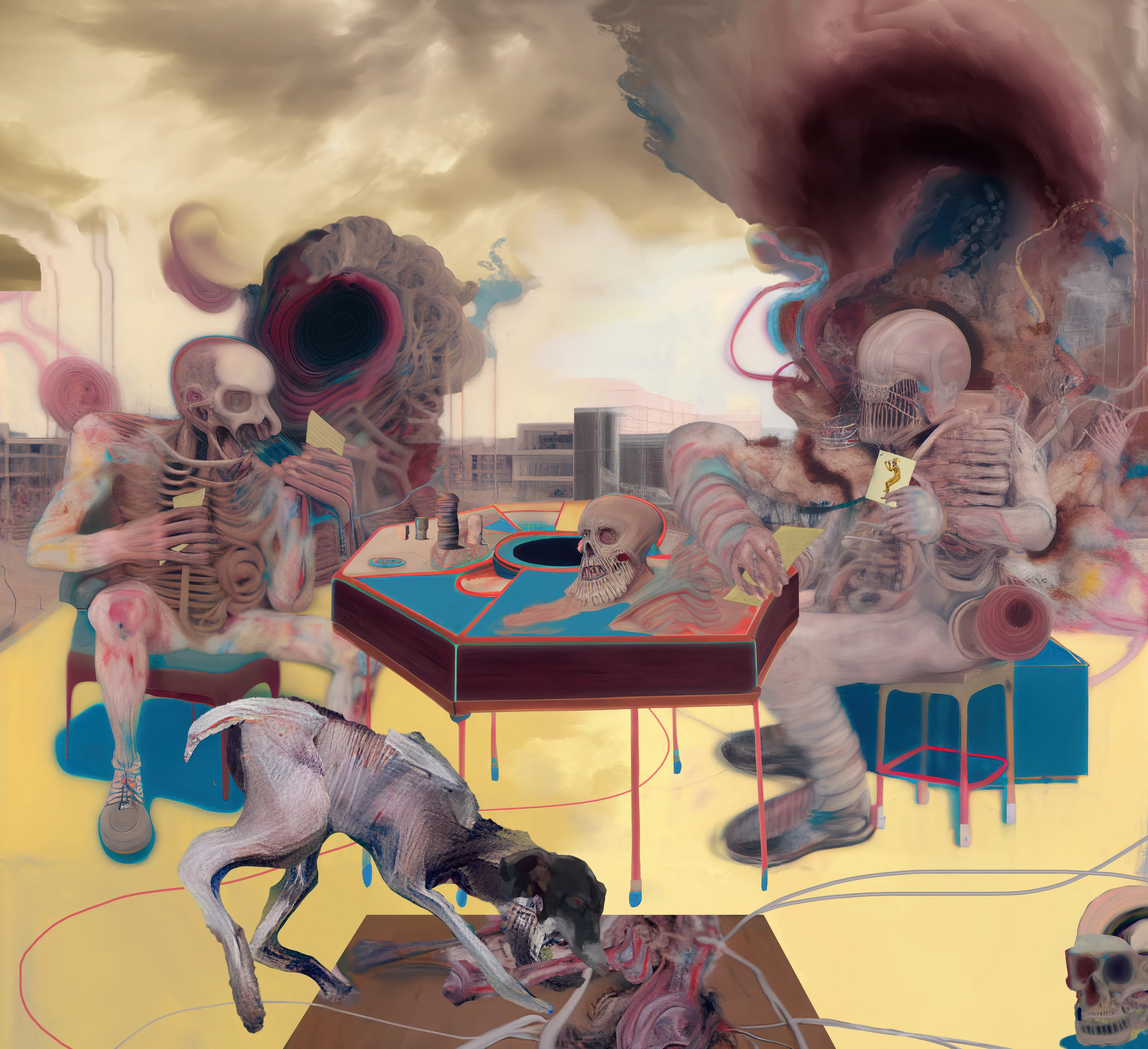 It's all a game.

2023
AI, digital painting, collage
6000 × 6568 px