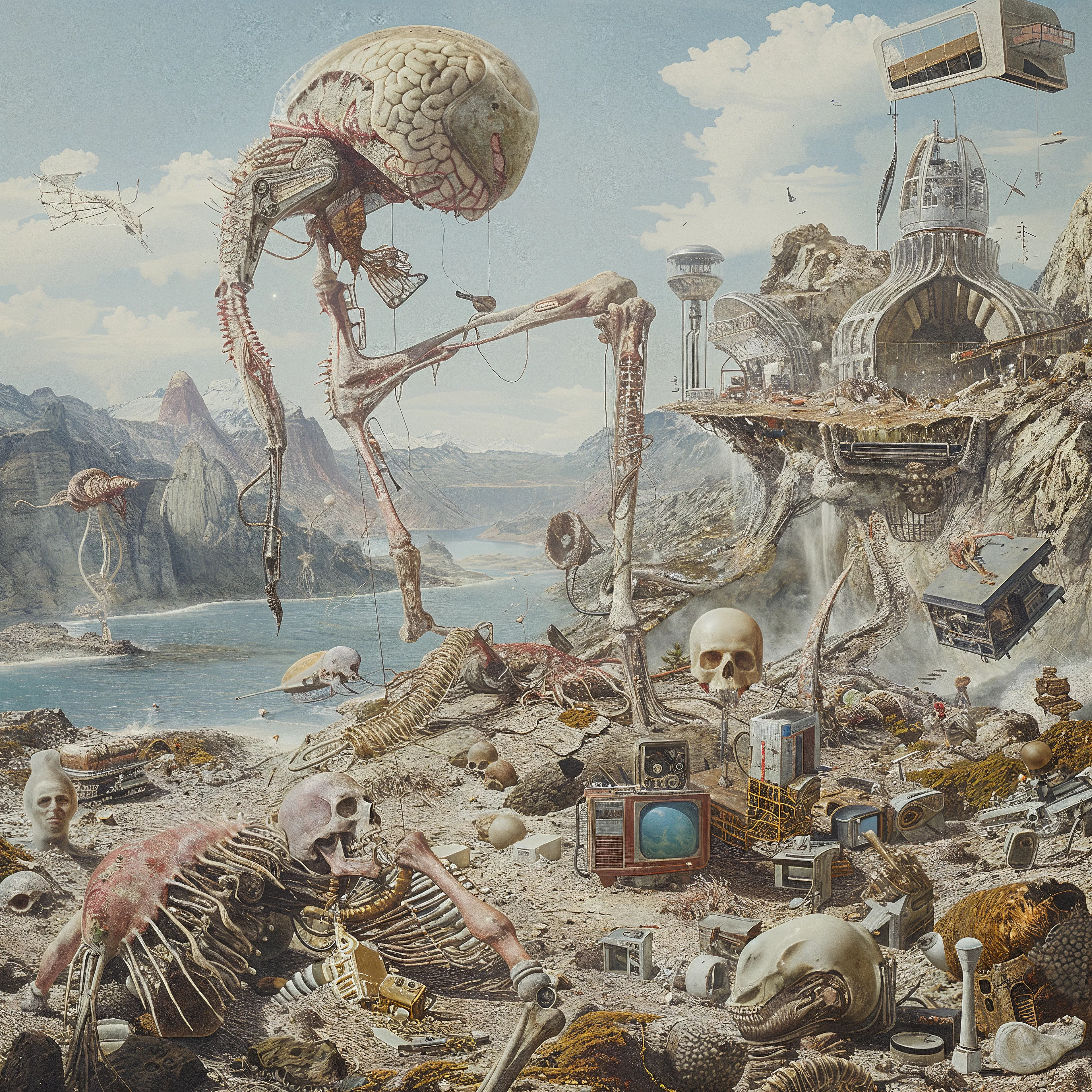 This debut series by DOKU, LuYang's virtual avatar, under "DOKU the Creator," is titled "Concept Void." It explores how from birth, we use our senses to grasp the external world and form concepts that shape our perception of a reality we consider true. But, are these concepts as solid when viewed with wisdom?

The Diamond Sutra teaches, "All conditioned phenomena are like dreams, illusions, bubbles, or shadows; like dew or lightning, and should be viewed as such." This series underscores that life and the world are in perpetual flux, constantly arising and ceasing, impermanent, not to be clung to as real, and ultimately not preservable.

"Concept Void" challenges these ingrained notions by presenting 108 unique works, each addressing one of Buddhism's 108 afflictions. Created by DOKU through meditation in a virtual void, each piece invites viewers to rethink the constructs and transient nature of our perceived reality.