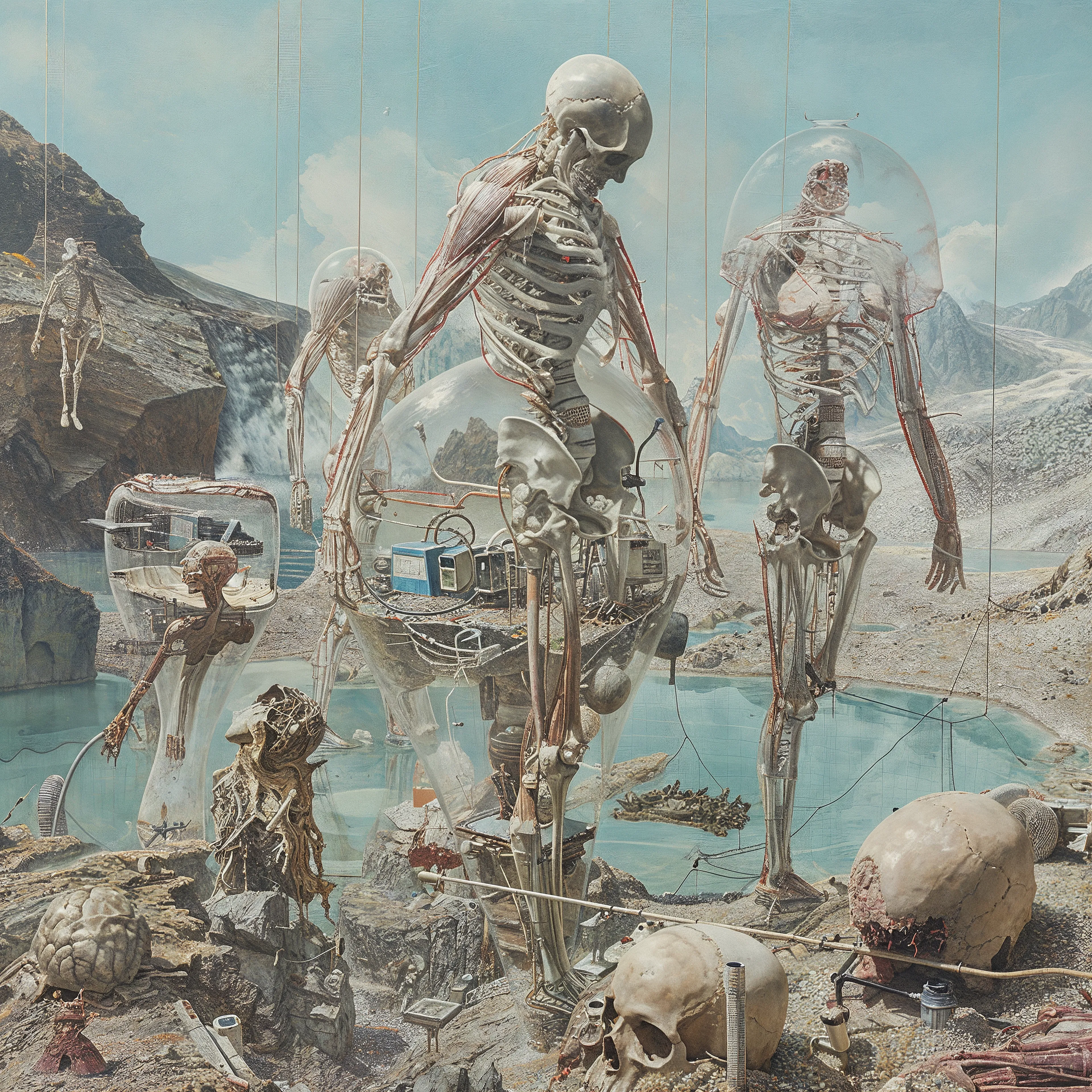 This debut series by DOKU, LuYang's virtual avatar, under "DOKU the Creator," is titled "Concept Void." It explores how from birth, we use our senses to grasp the external world and form concepts that shape our perception of a reality we consider true. But, are these concepts as solid when viewed with wisdom?

The Diamond Sutra teaches, "All conditioned phenomena are like dreams, illusions, bubbles, or shadows; like dew or lightning, and should be viewed as such." This series underscores that life and the world are in perpetual flux, constantly arising and ceasing, impermanent, not to be clung to as real, and ultimately not preservable.

"Concept Void" challenges these ingrained notions by presenting 108 unique works, each addressing one of Buddhism's 108 afflictions. Created by DOKU through meditation in a virtual void, each piece invites viewers to rethink the constructs and transient nature of our perceived reality.