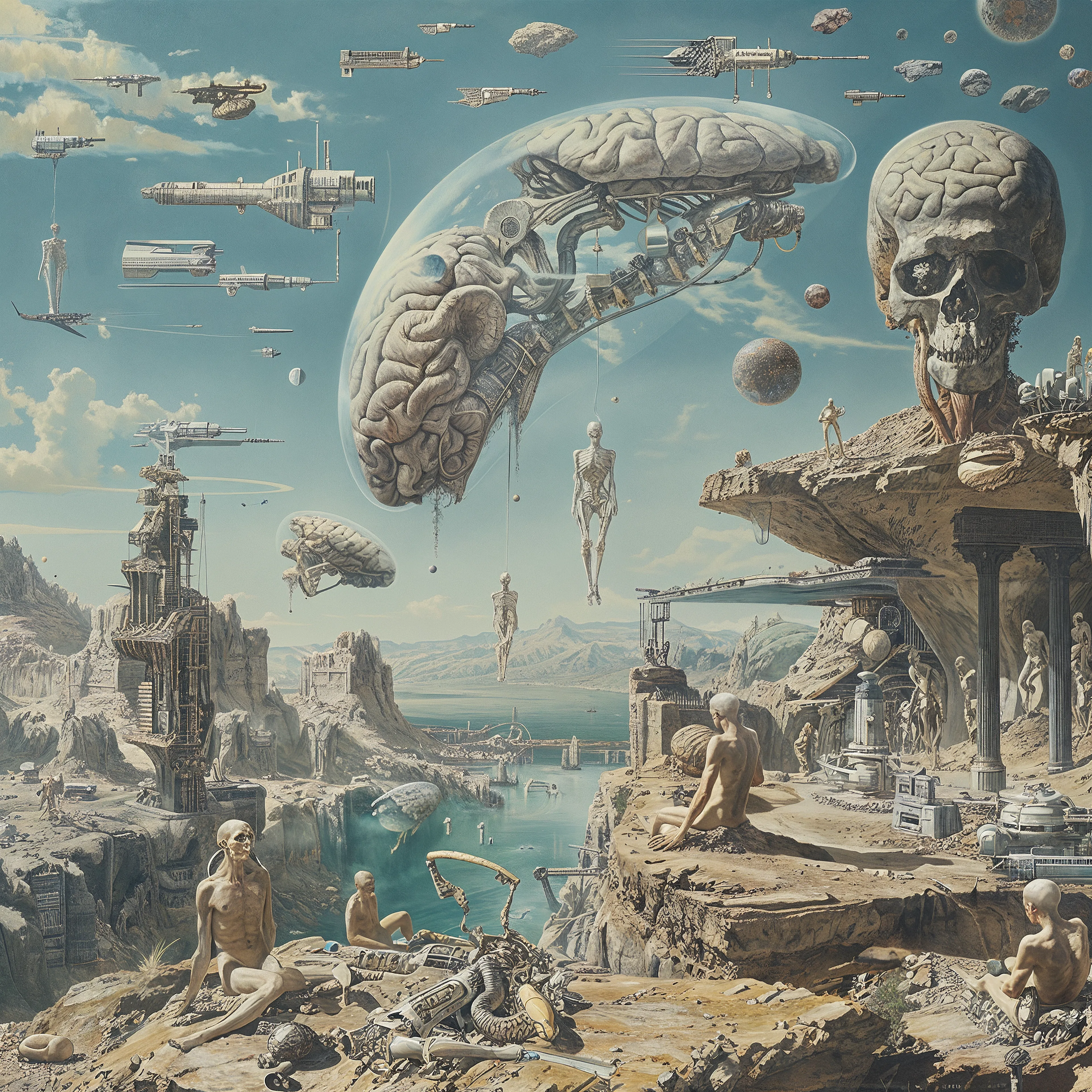This debut series by DOKU, LuYang's virtual avatar, under "DOKU the Creator," is titled "Concept Void." It explores how from birth, we use our senses to grasp the external world and form concepts that shape our perception of a reality we consider true. But, are these concepts as solid when viewed with wisdom?

The Diamond Sutra teaches, "All conditioned phenomena are like dreams, illusions, bubbles, or shadows; like dew or lightning, and should be viewed as such." This series underscores that life and the world are in perpetual flux, constantly arising and ceasing, impermanent, not to be clung to as real, and ultimately not preservable.

"Concept Void" challenges these ingrained notions by presenting 108 unique works, each addressing one of Buddhism's 108 afflictions. Created by DOKU through meditation in a virtual void, each piece invites viewers to rethink the constructs and transient nature of our perceived reality.