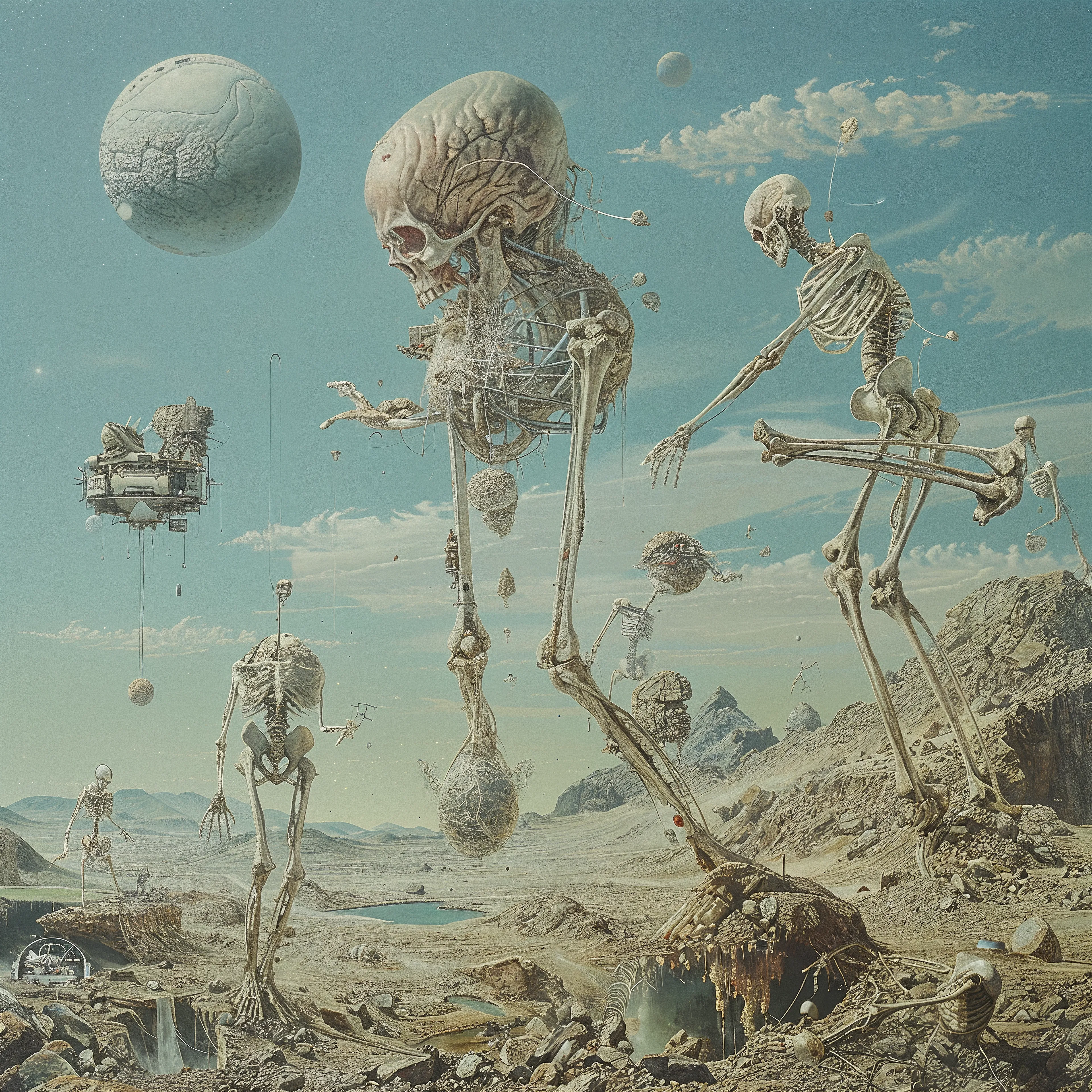 This debut series by DOKU, LuYang's virtual avatar, under "DOKU the Creator," is titled "Concept Void." It explores how from birth, we use our senses to grasp the external world and form concepts that shape our perception of a reality we consider true. But, are these concepts as solid when viewed with wisdom?

The Diamond Sutra teaches, "All conditioned phenomena are like dreams, illusions, bubbles, or shadows; like dew or lightning, and should be viewed as such." This series underscores that life and the world are in perpetual flux, constantly arising and ceasing, impermanent, not to be clung to as real, and ultimately not preservable.

"Concept Void" challenges these ingrained notions by presenting 108 unique works, each addressing one of Buddhism's 108 afflictions. Created by DOKU through meditation in a virtual void, each piece invites viewers to rethink the constructs and transient nature of our perceived reality.