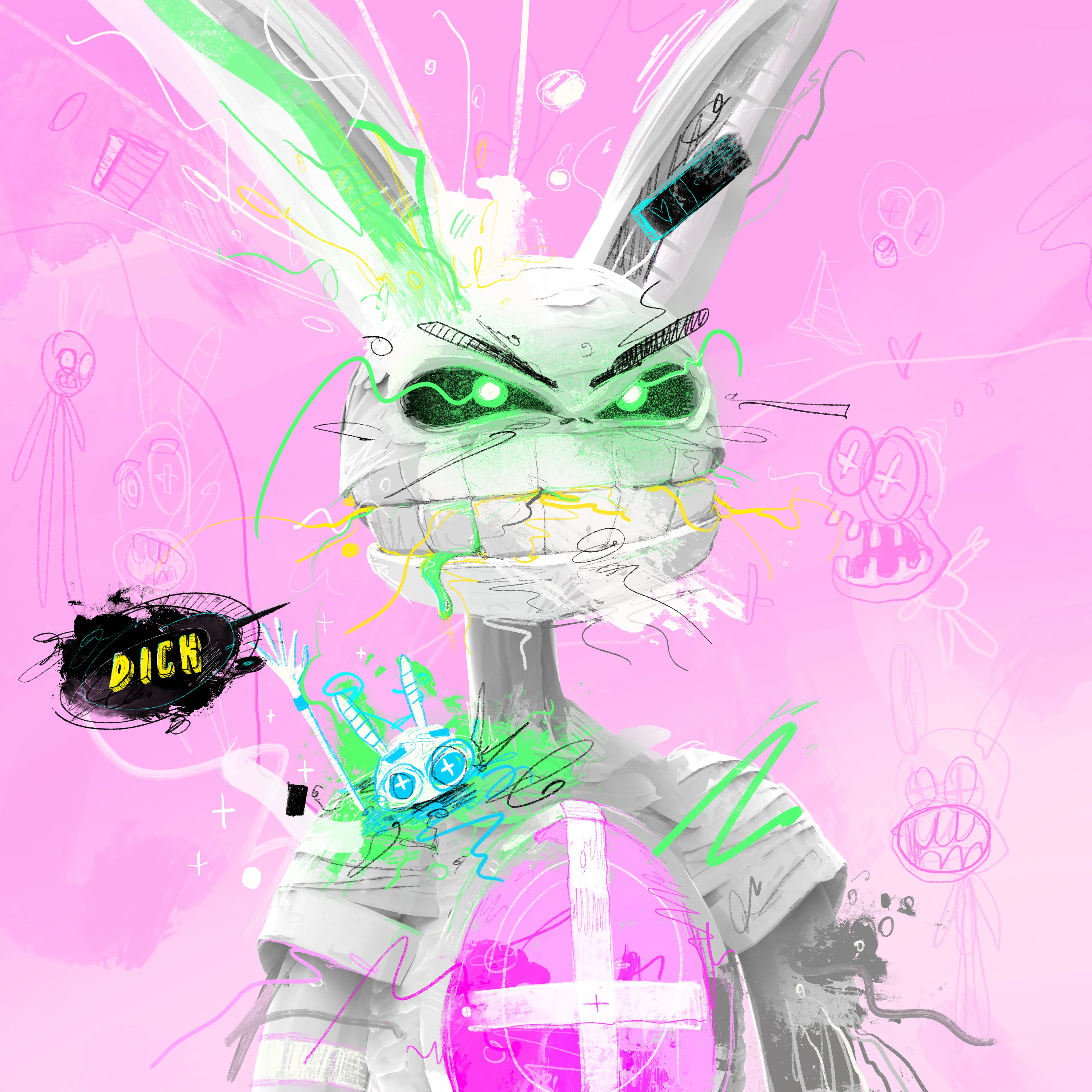 Generative Jolt Of Expression
420mm x 420mm, 300dpi.

500 on objkt, 120 on etherium, 40 on binance.
www.customhorror.net/gjoe