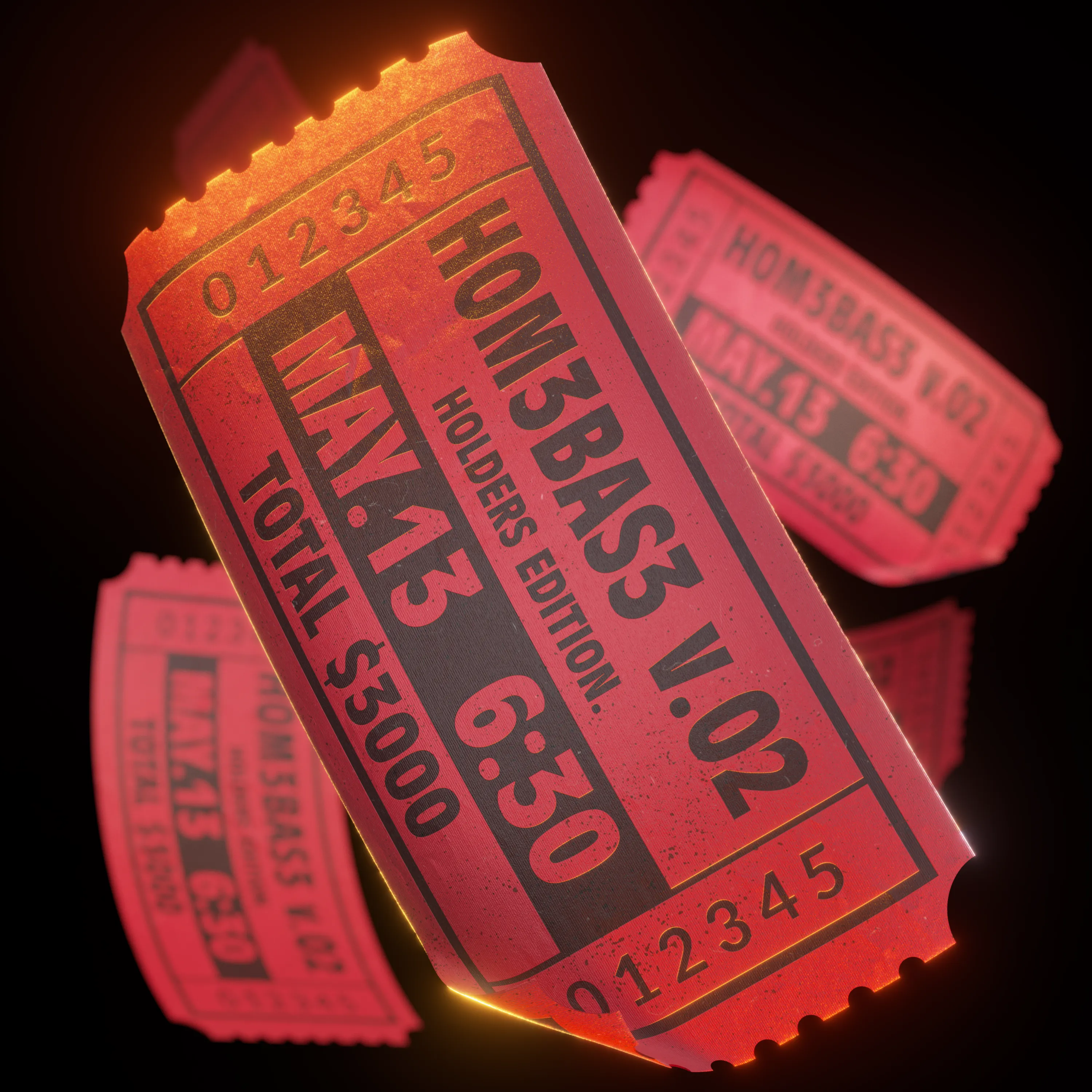 H0M3BAS3 v.02: Holders Ticket - Please transfer your ticket to NessGraphics to receive 'H0M3BAS3 v.02'. Must own at least one copy of H0M3BAS3 to enter drawing!