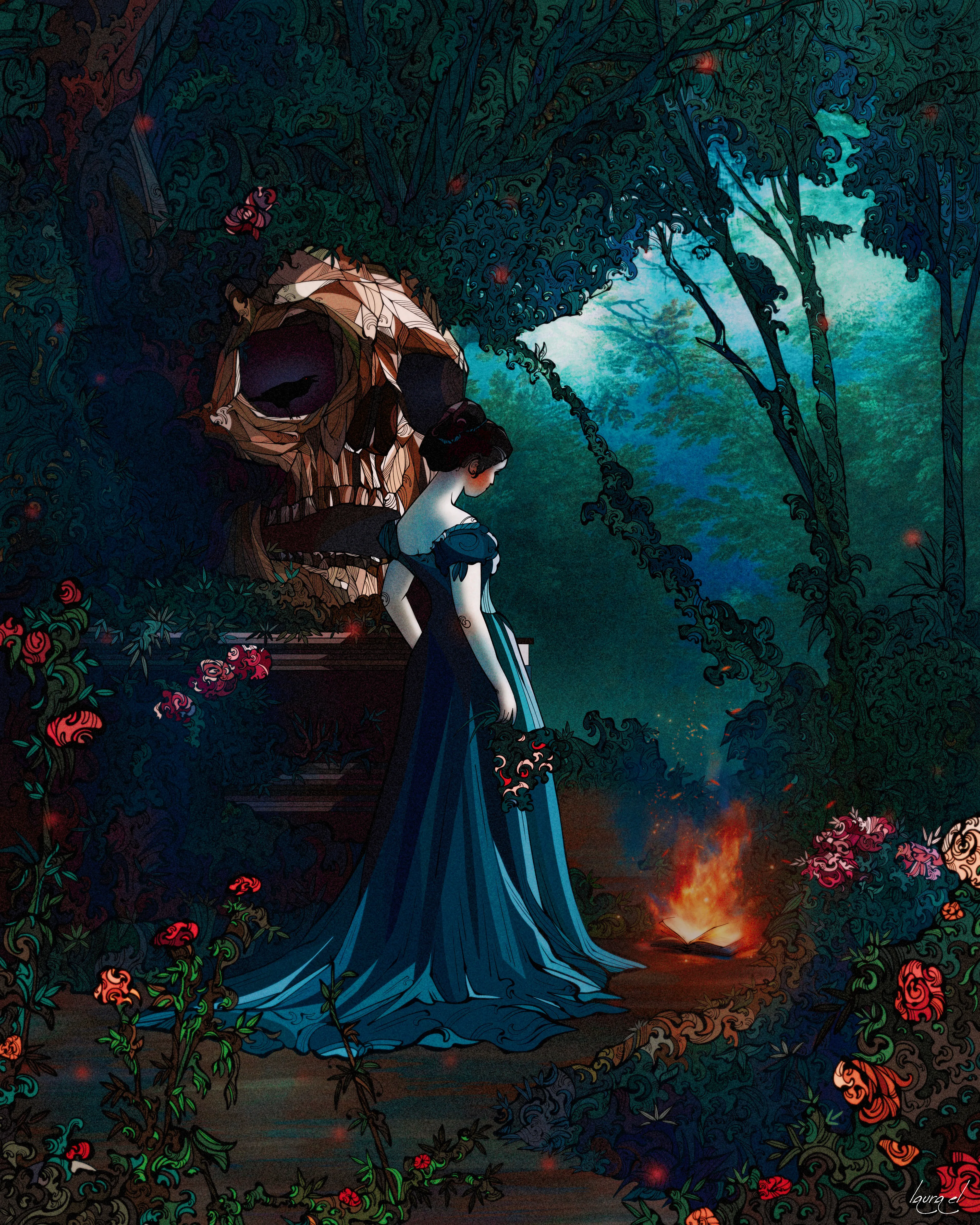 Six Sad Truths, 2025. Part of The Valemour Estate Series by Laura El.