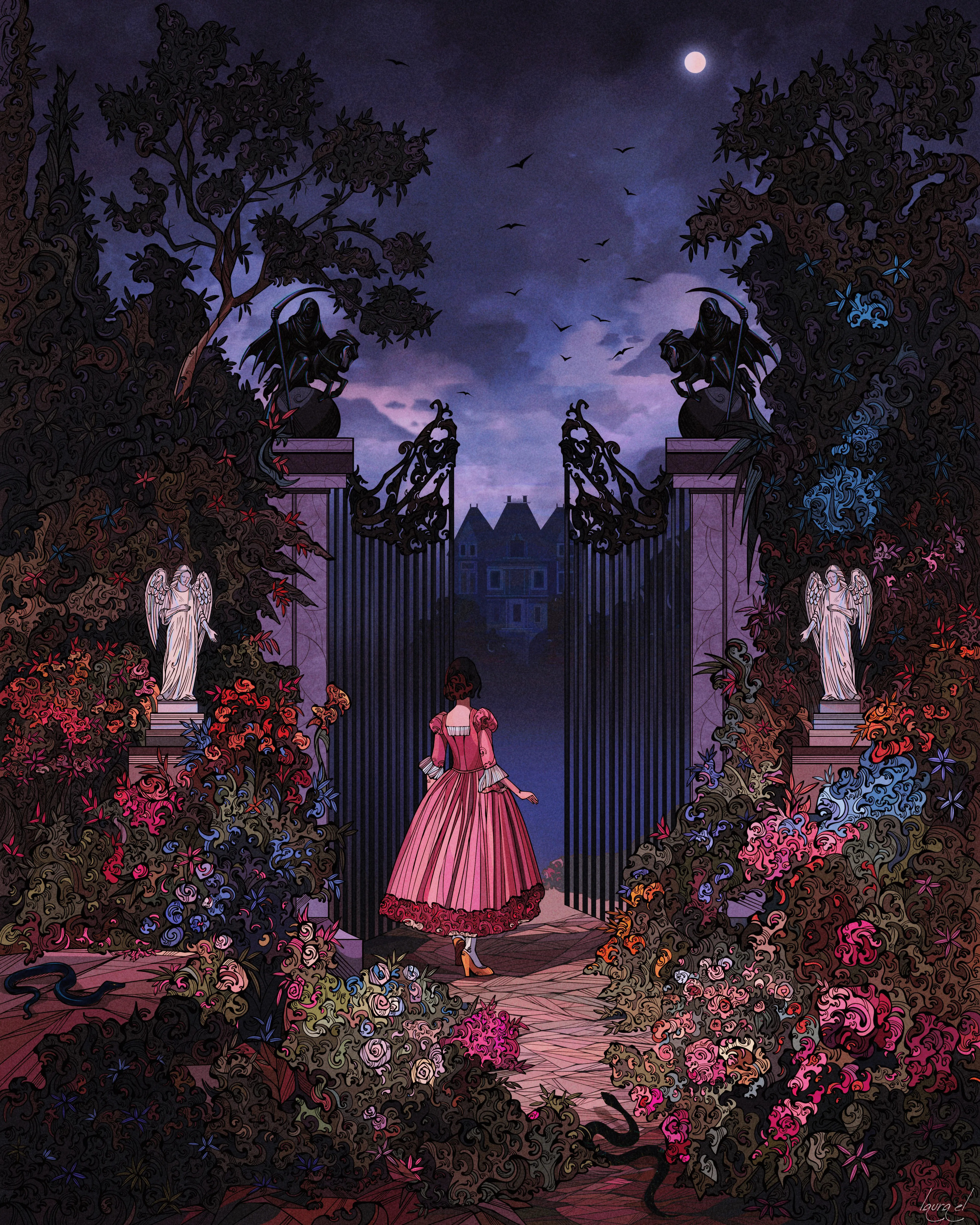 The Mansion, 2025. Part of The Valemour Estate Series by Laura El.