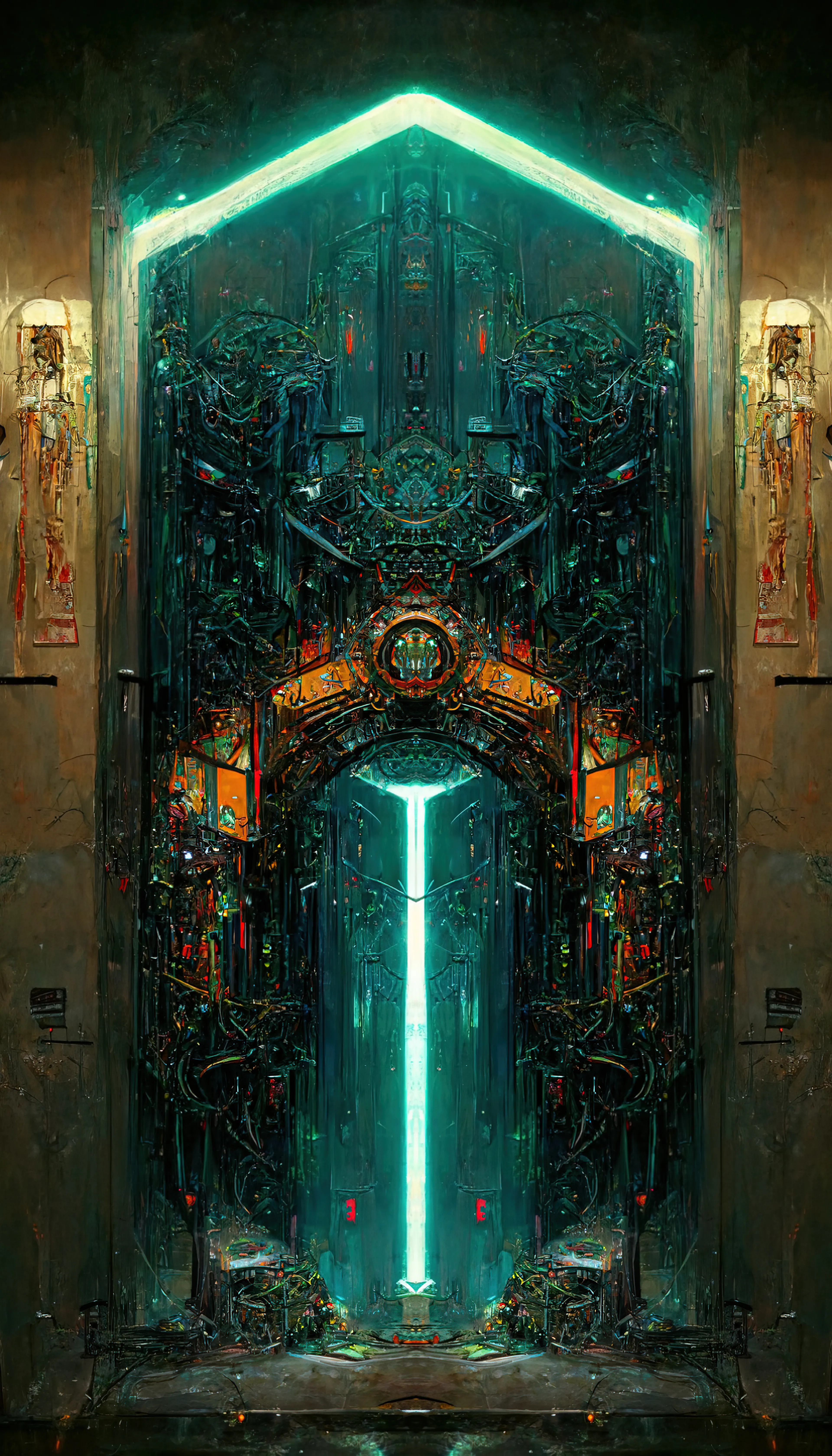 “Nexus” is a collection of artworks that explores the idea of doorways or portals connecting different realms. Whether it is a doorway to another dimension, a parallel universe, or simply a different state of mind, “Nexus” represents a passage to something new and unknown. It is a symbol of hope and possibility, offering a glimpse into a world beyond our own. This collection of artworks invites viewers to step through the nexus doorway and explore the possibilities that lie beyond.