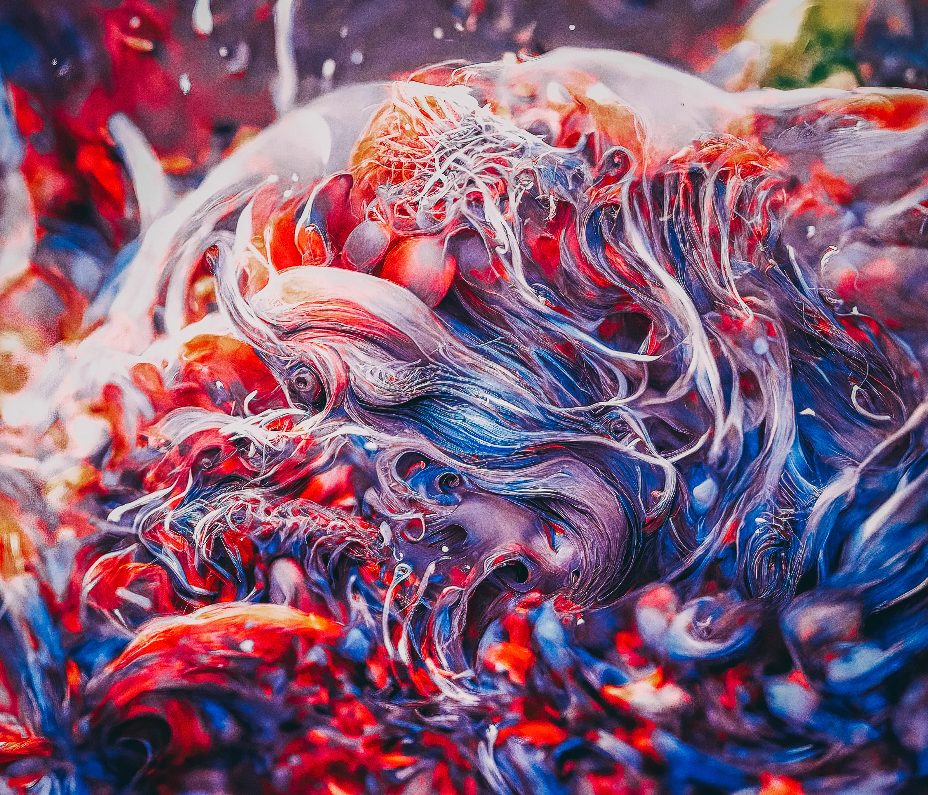 ANIMA. The soul, the animating principle, the air of life. The fractals in us all.

From microscopic visions to immense natural vistas, a journey into the repeating visual patterns that connect all living things together, that separate the living from the dead.

500 unique pieces, each AI-generated, each edited by hand.