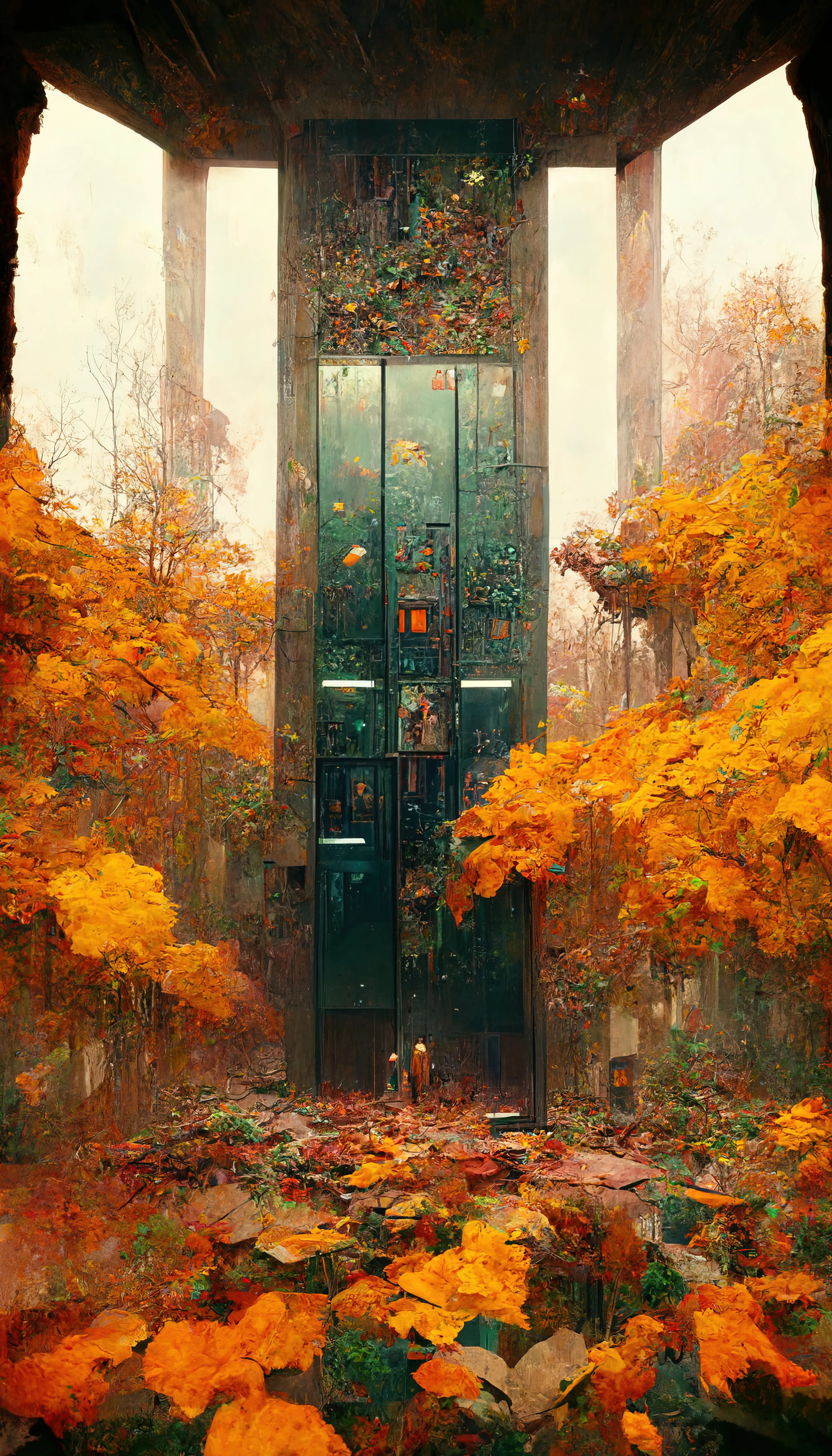 “Nexus” is a collection of artworks that explores the idea of doorways or portals connecting different realms. Whether it is a doorway to another dimension, a parallel universe, or simply a different state of mind, “Nexus” represents a passage to something new and unknown. It is a symbol of hope and possibility, offering a glimpse into a world beyond our own. This collection of artworks invites viewers to step through the nexus doorway and explore the possibilities that lie beyond.