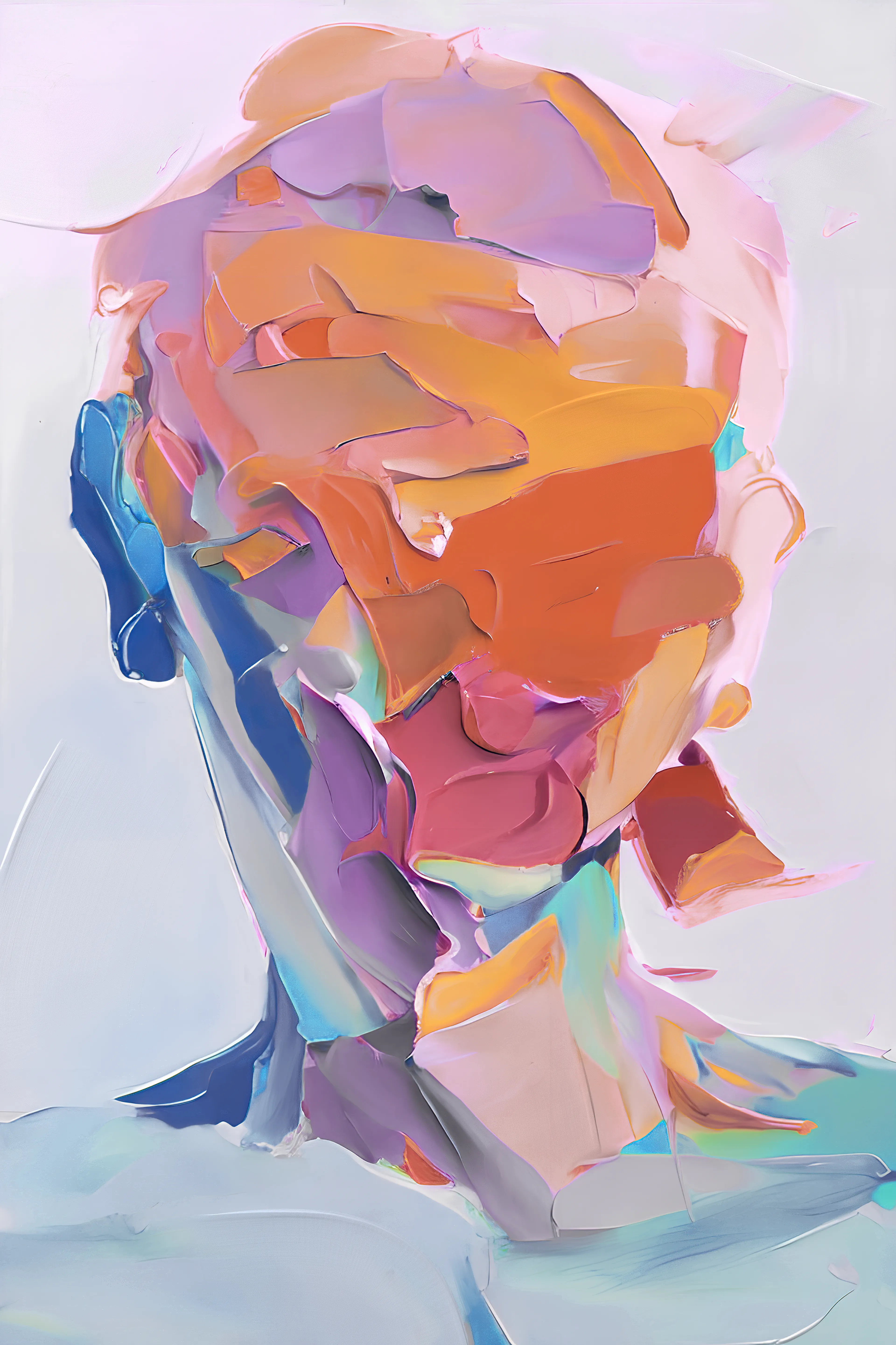 'Synthetic Heartbeats' is an assisted AI collection that explores the interplay between textures and emotions. Through fluid brushstrokes and synths, each portrait comes to life, pulsing with its own unique heartbeat.

The collection blends trad-digital art techniques with AI technology to create a mesmerizing experience that captures the essence of the human experience.

With bold use of color, the portraits are a celebration of the beauty and complexity of human emotion, and each canvas is a window into the soul. The fluidity of the paint, combined with the intricate textures, creates a captivating visual experience that invites viewers to get lost in the details, and to experience the bravura of brush strokes to evoke deep and powerful emotions.