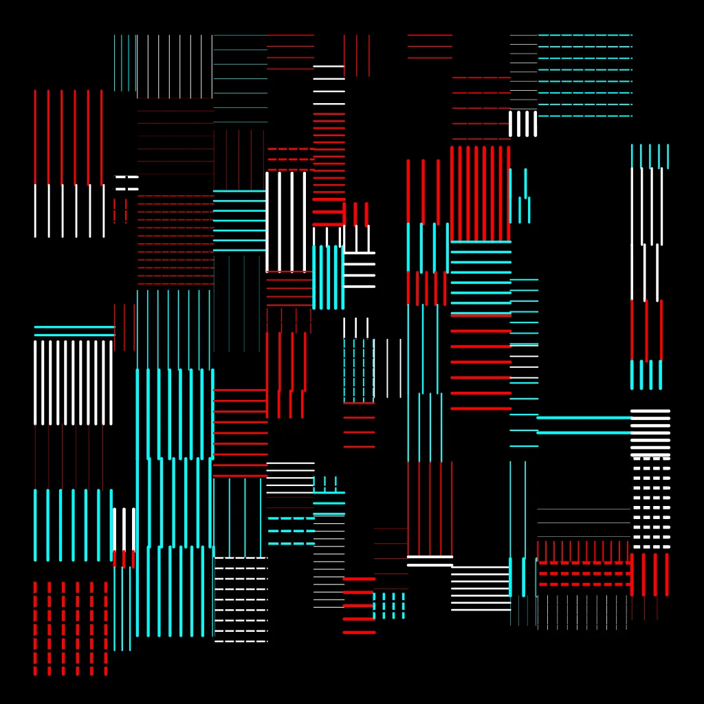 An artist's palette mixed and ready for the digital canvas. 