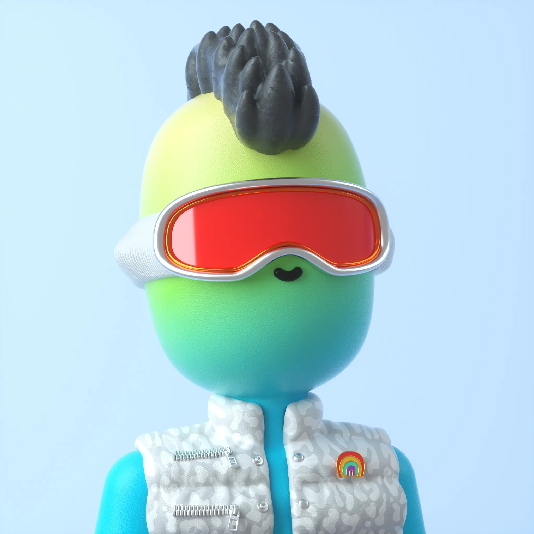 Good Vibes Club is a high-end art focused IP created by award-winning animation studio Toast, in partnership with SuperRare. Our mission is to spread the best vibes in Web3 through content that makes you feel good.