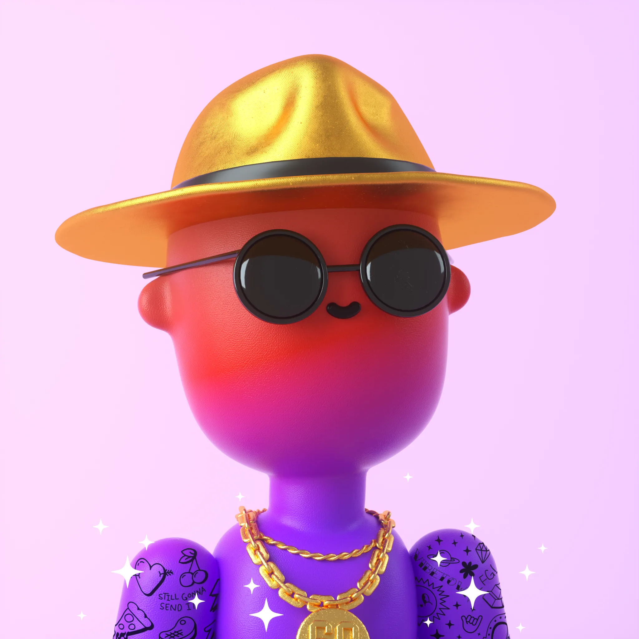 Good Vibes Club is a high-end art focused IP created by award-winning animation studio Toast, in partnership with SuperRare. Our mission is to spread the best vibes in Web3 through content that makes you feel good.
