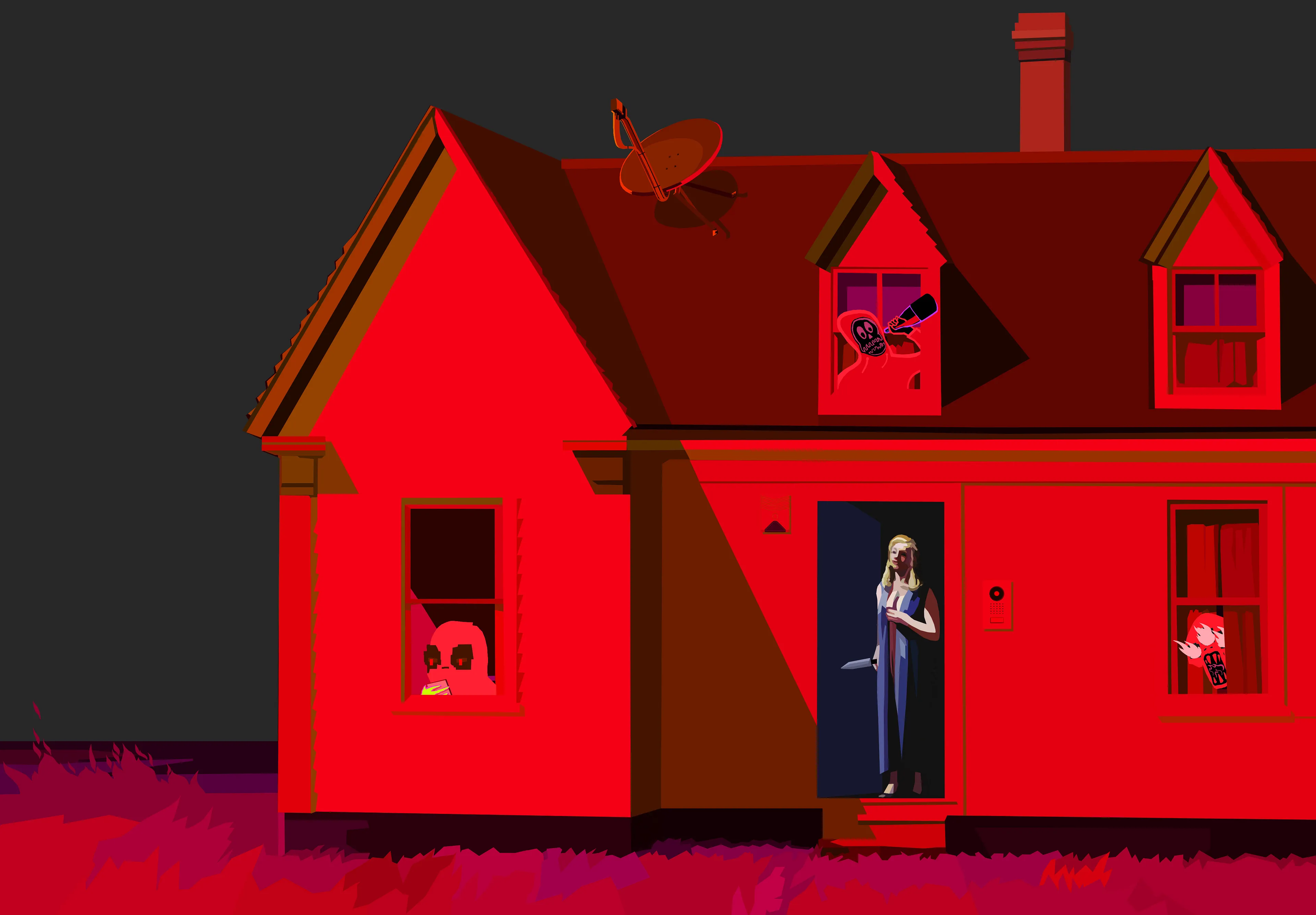 The world is burning, we don't stay safe..

A tribute to 
EDWARD HOPPER