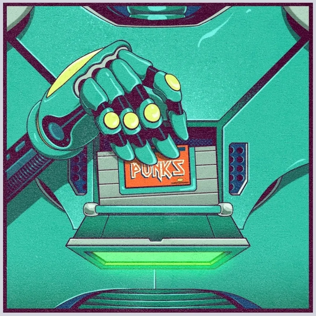 HEISTPUNK enters the code.