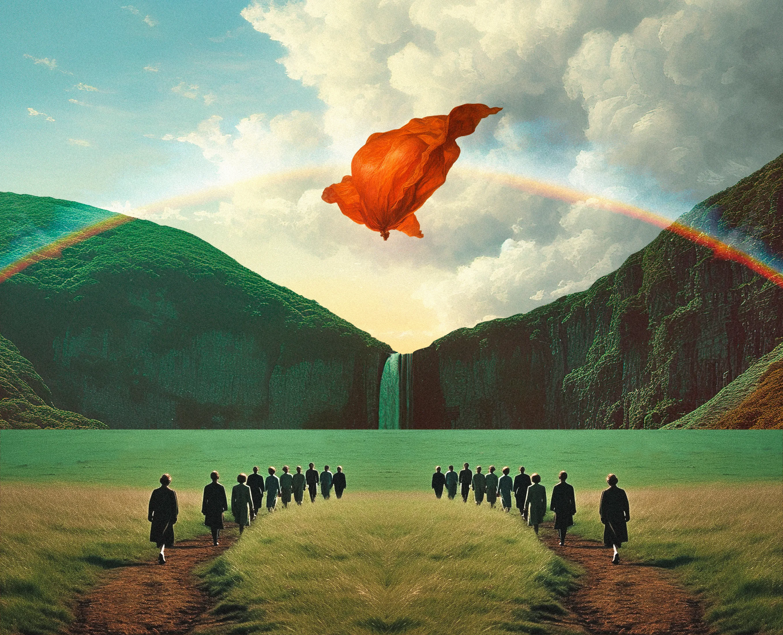 Fran Rodríguez aka lacabezaenlasnubes (spanish for "head in the clouds") is a digital artist based in Spain. He is famously known for his striking images depicting his interpretation of humanity’s place in the universe. Fran’s work is deeply inspired by his early fondness of surrealism and psychedelia. In his 20 year career, he has worked with bands such as Weezer, Tame Impala and Tycho creating visual elements for their concerts and albums and his work is exhibited and sold all over the world.