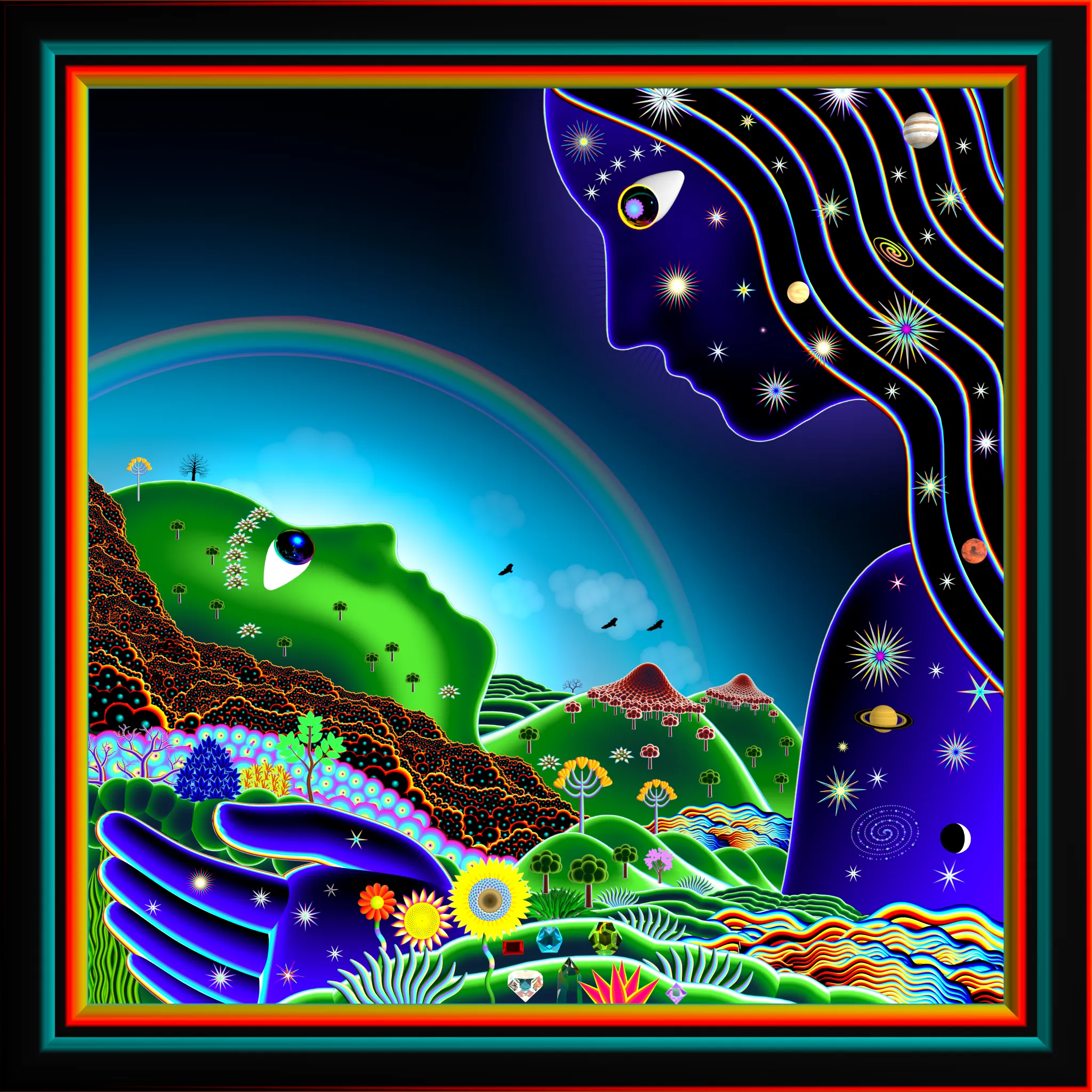 loop animation, 10 sec 2048x2048px (2k) 2022 animation and sound design by Marcelo Pinel  