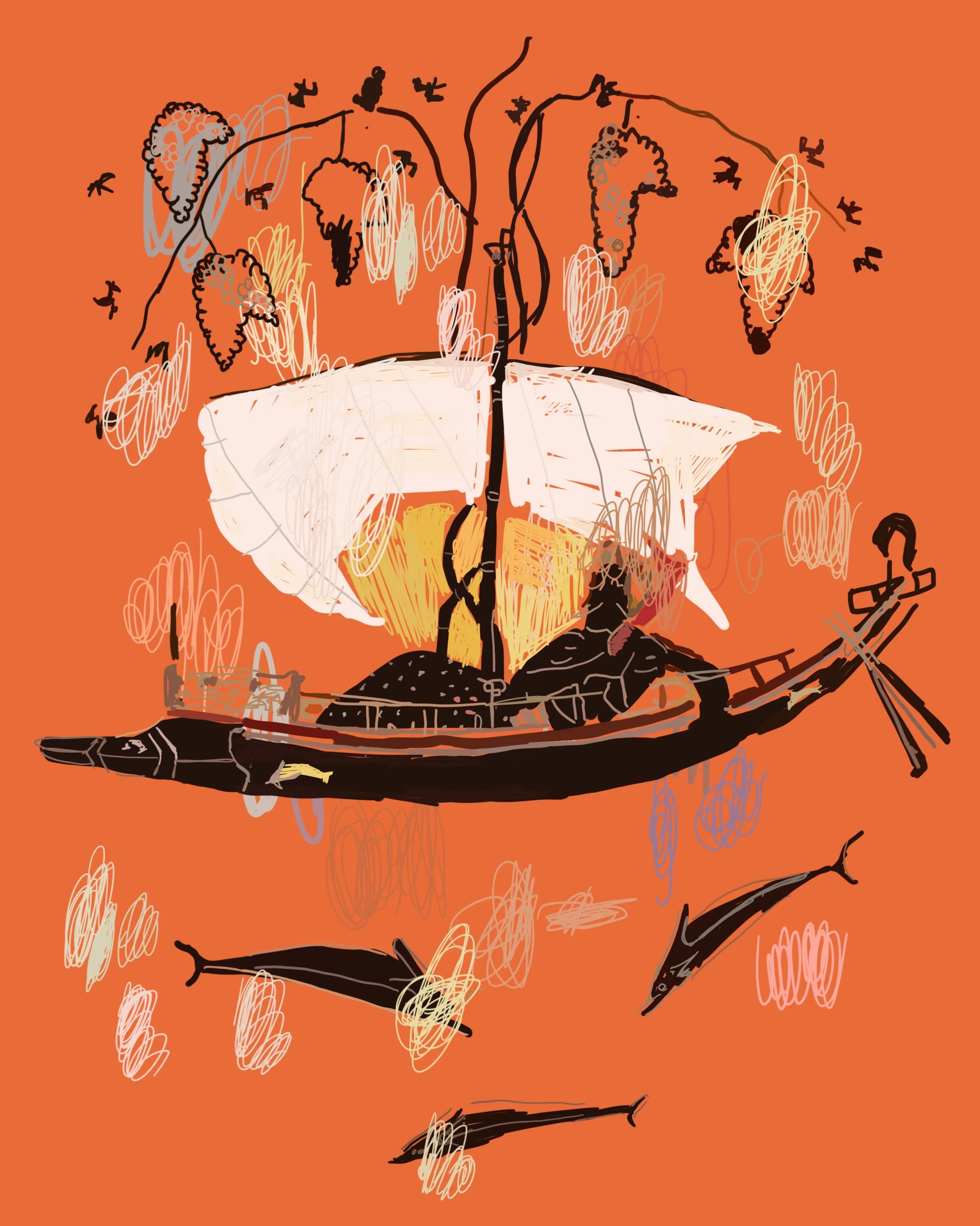 A study for The Peloponnesian War artbook by Adrian Pocobelli. Width: 2586 px Height: 3234 px. Created on an iPhone 6S using Sketchbook Pro.