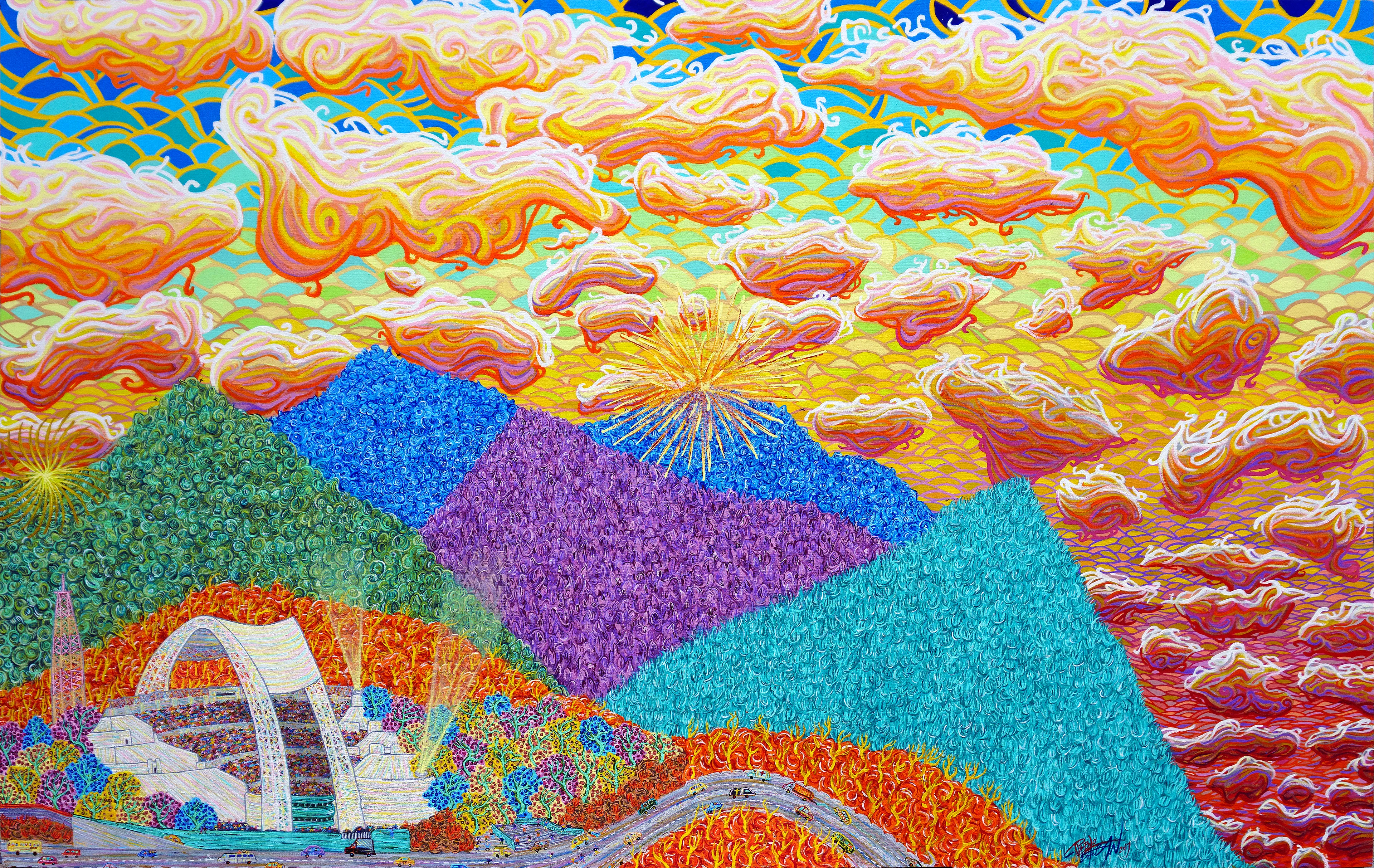 My tribute to Oaxaca. A place that has given color to my paintings and memorable experiences to my life. This is where my artistic journey started, this is where I learned to see art as a true celebration of life.

Oaxaca will always be part of me and I guess I´ll always be part of Oaxaca.