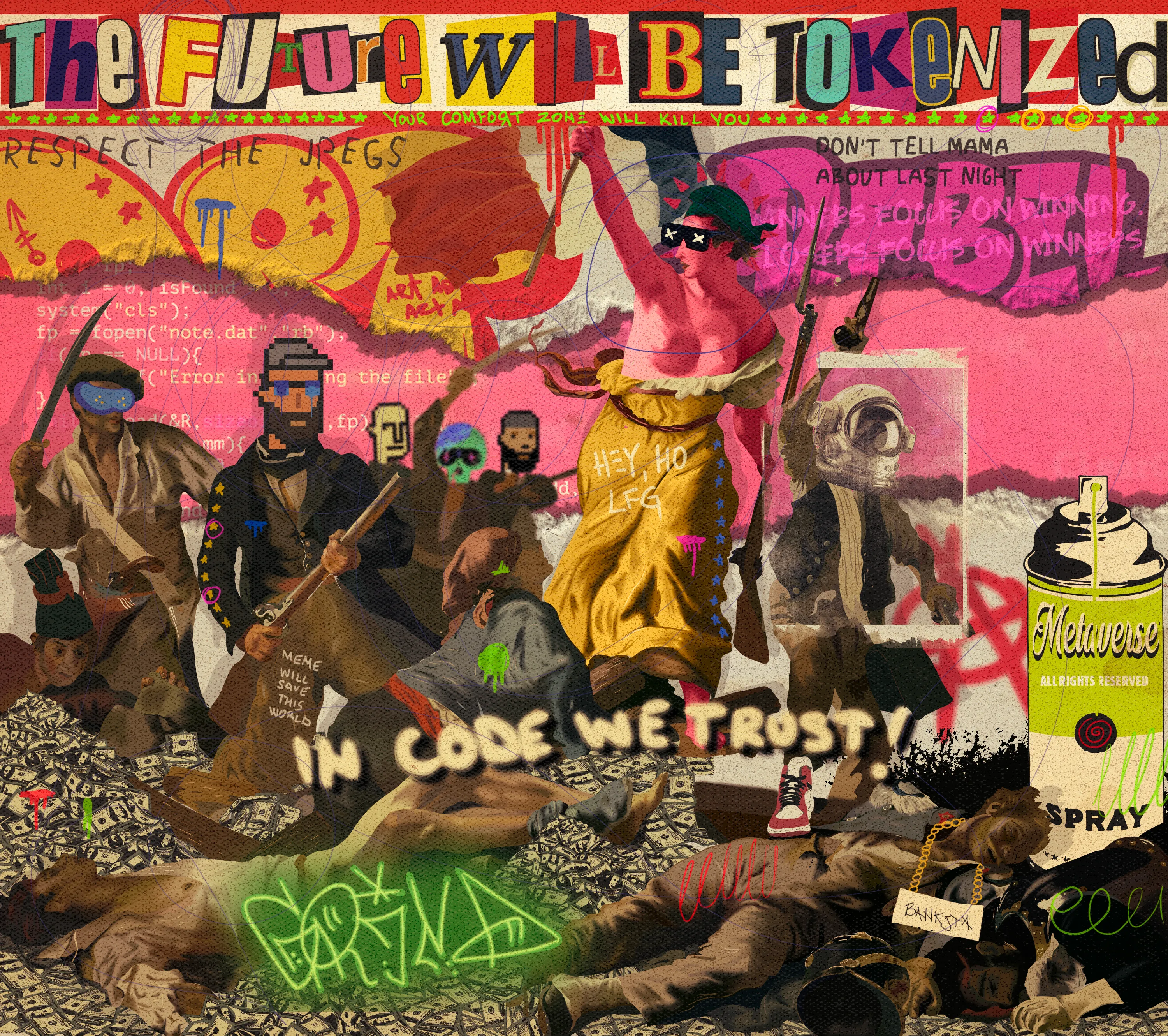 Arise, children of web3 and crypto art, our day of glory has arrived.

There is reason to fear that the revolution may, like Saturn, devour each of her children one by one, but what you should fear more is staying in your comfort zone and missing out on the opportunity to be a part of the revolution others are scared of.
