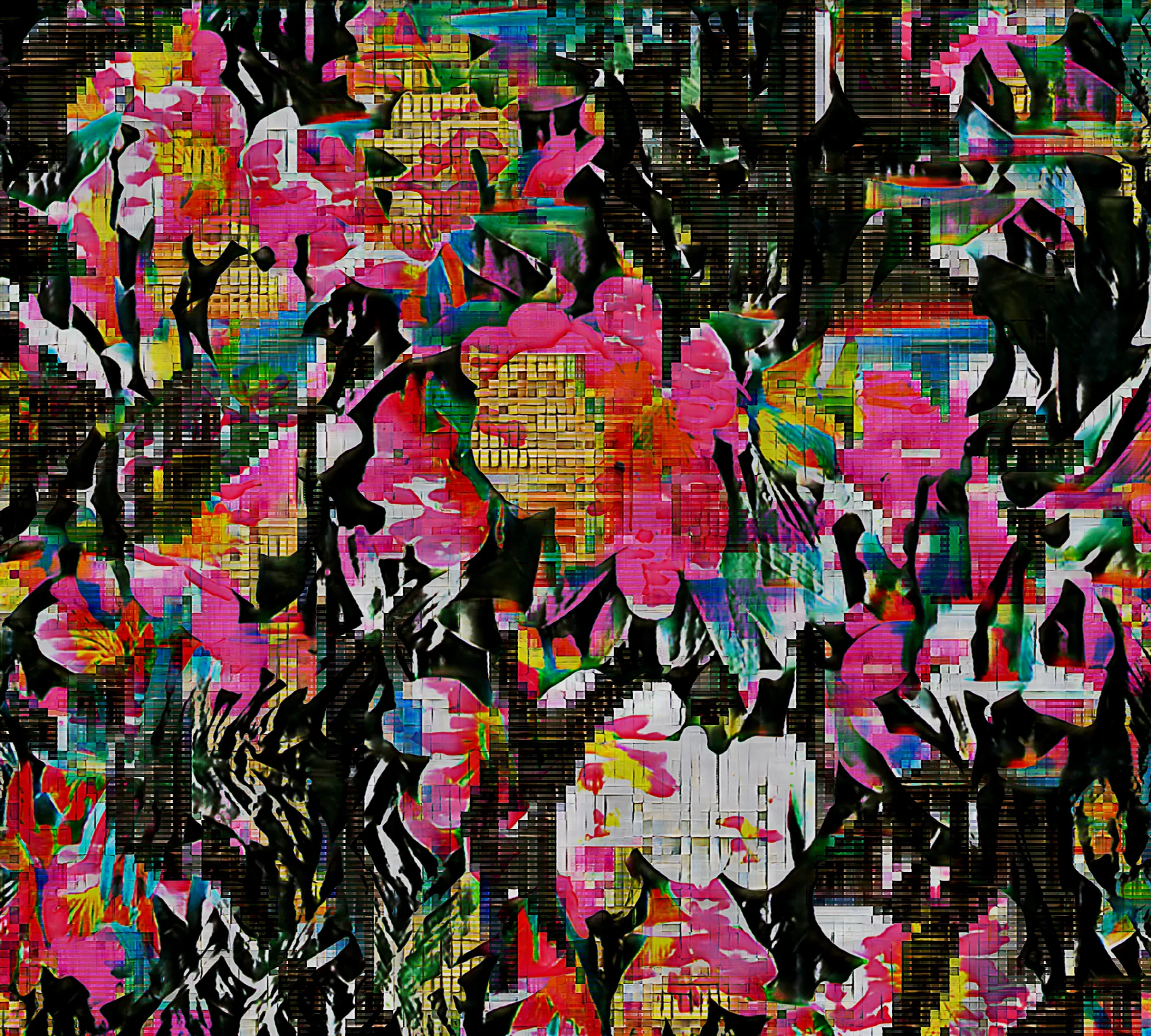 Using all the tools in the generative art toolbox: p5.js, GAN chaining and Python scripting. As Dali would say "What is important is to spread confusion, not to eliminate it"