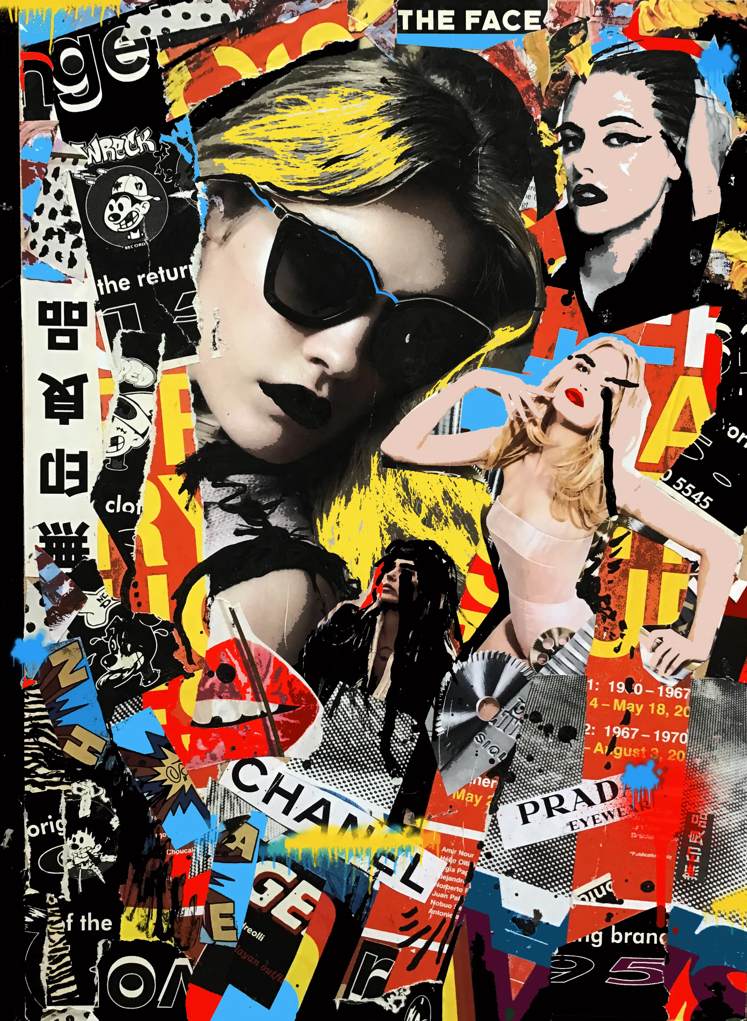 Tokyo graffiti in your soul, ripped up and neon bright. 