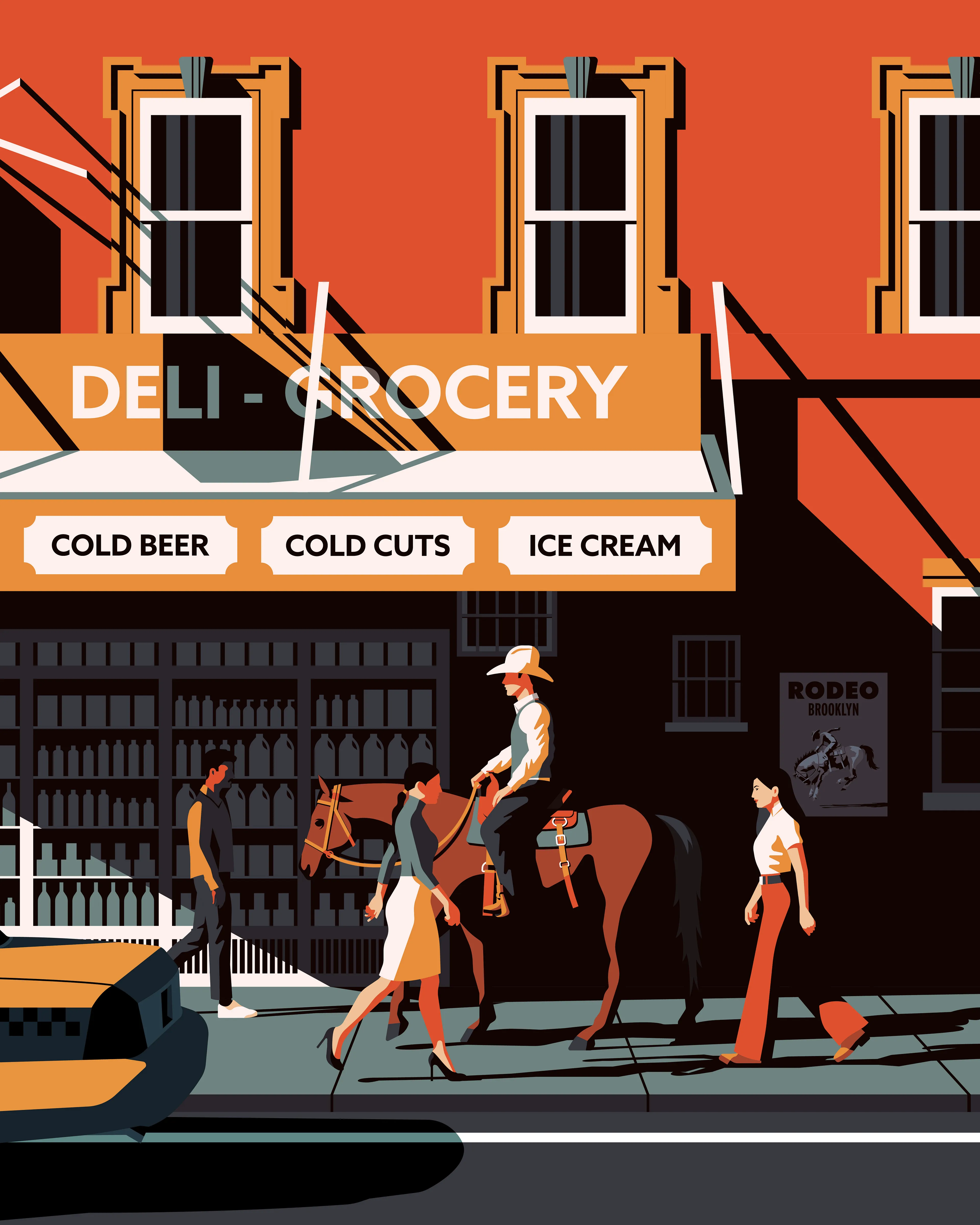 Just another day in Brooklyn. 