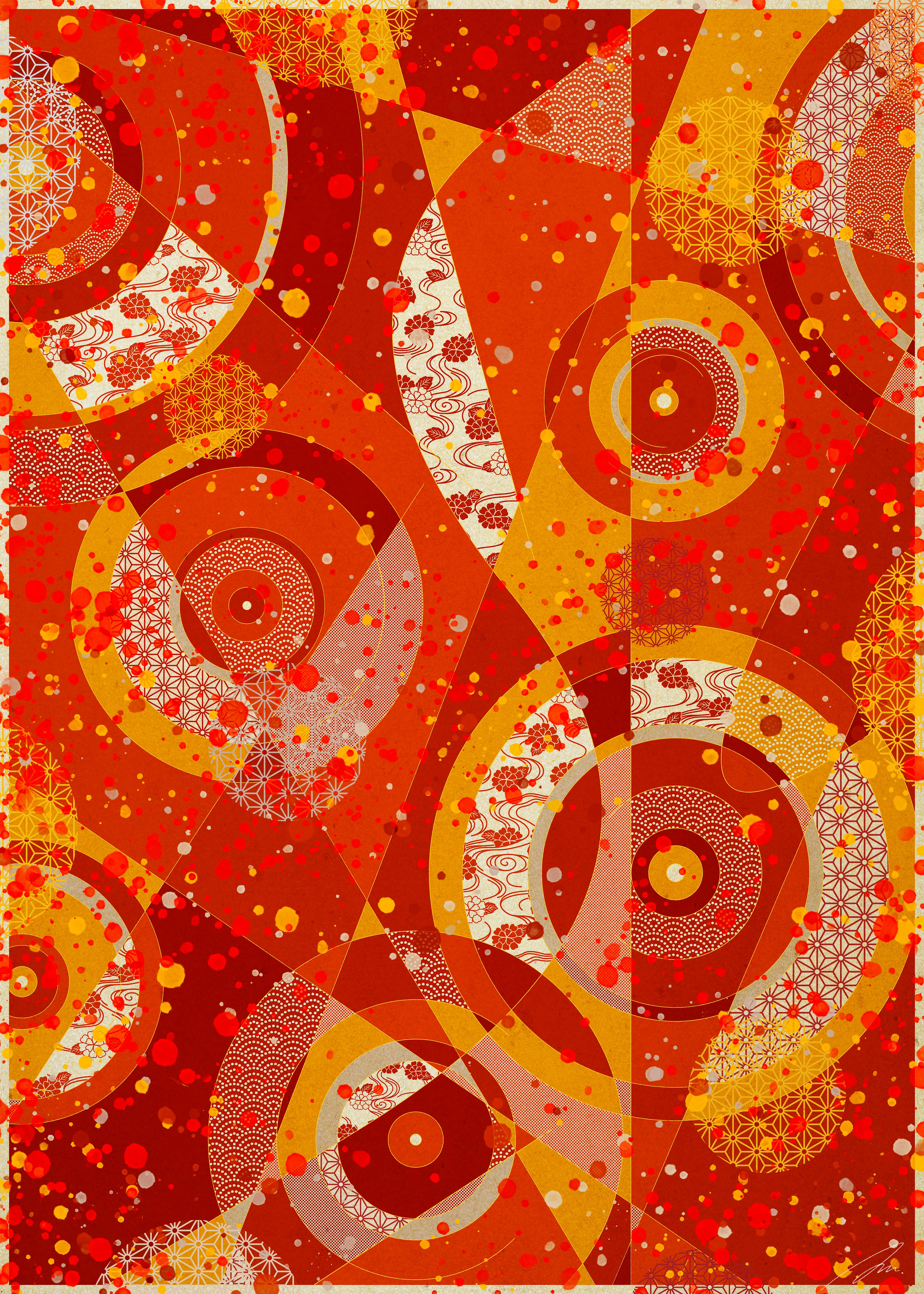 -Digital painting -Resolution 4500px x 6300px 350 dpi -Format PNG -The first person to obtain this work will receive a 1/1 print. -To avoid confusion, please link your account to Twitter -You must be able to contact me after winning a bid -Please tell me where to send it (Only countries that can send from Japan) -Please tell me what size you would like (max. 23.9" x 33.5" / 607mm x 850mm) -The work will be sent to you in a tube. It will not be framed. -If it can only be sent by sea, it may take several months to arrive. -I will not be responsible for damage or loss in transit. -Customs duties may apply depending on the country, in which case you will have to pay your own expenses.  