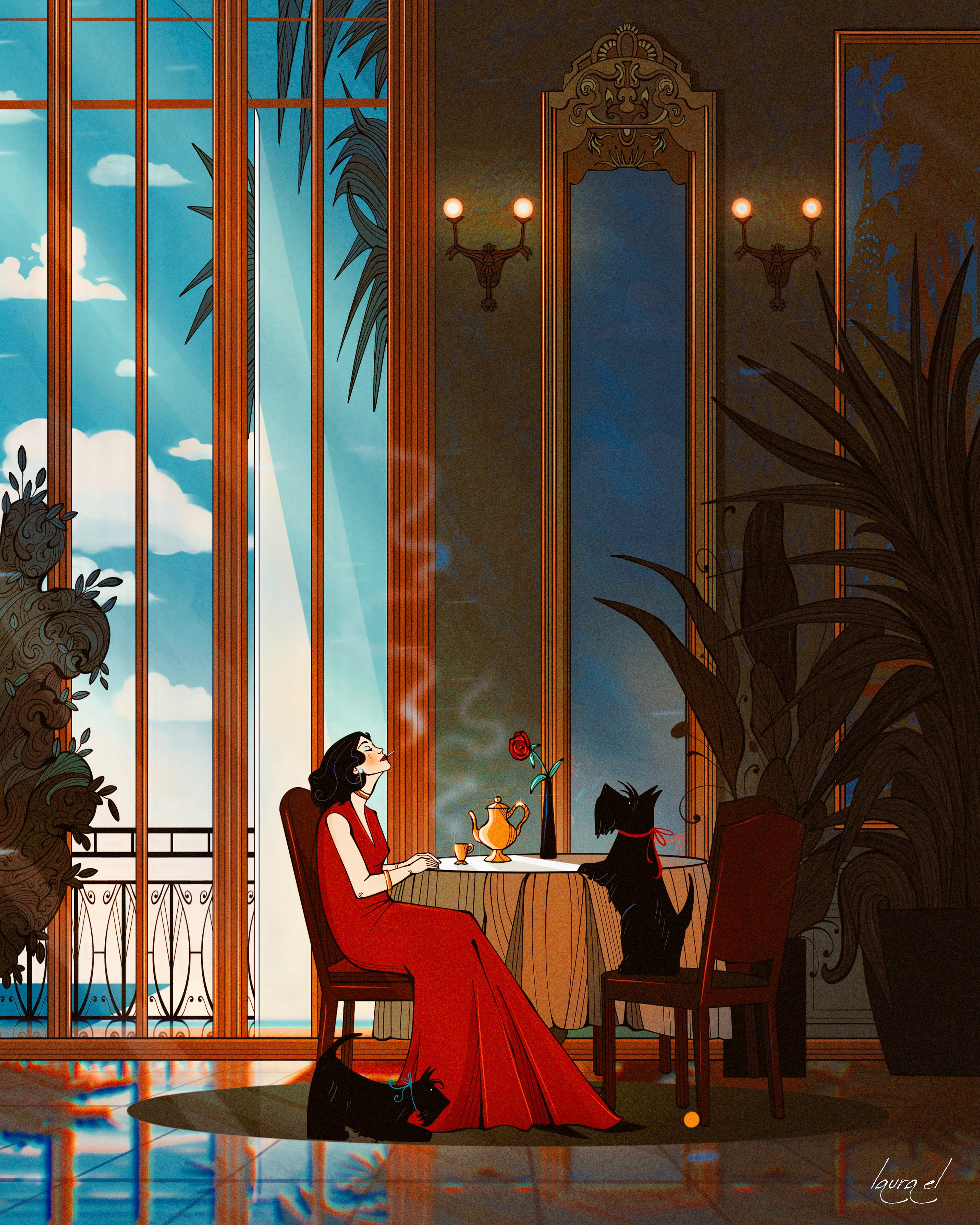 Afternoon Reverie by Laura El. 2024.