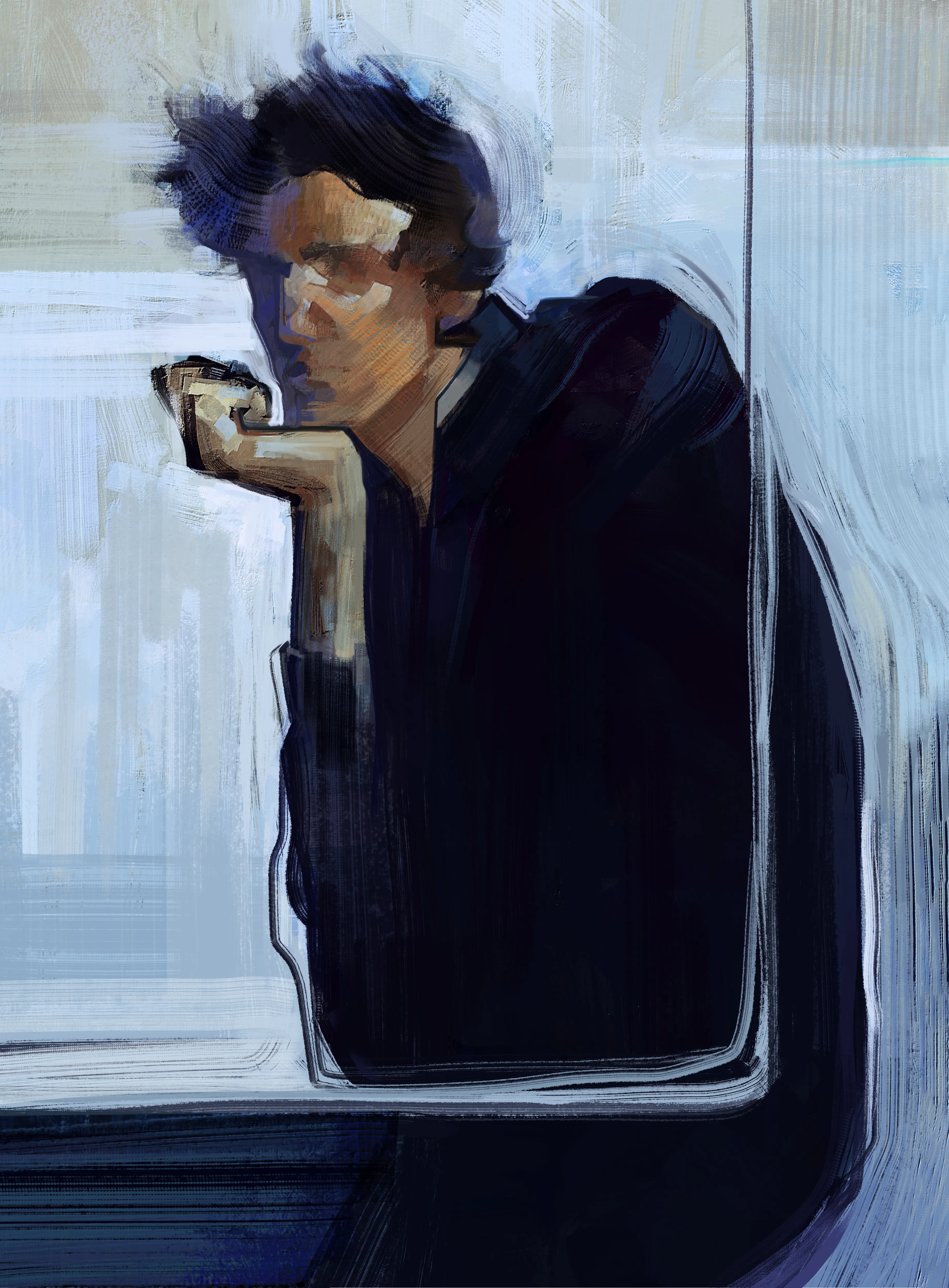 Digital painting, 3679 x 4991