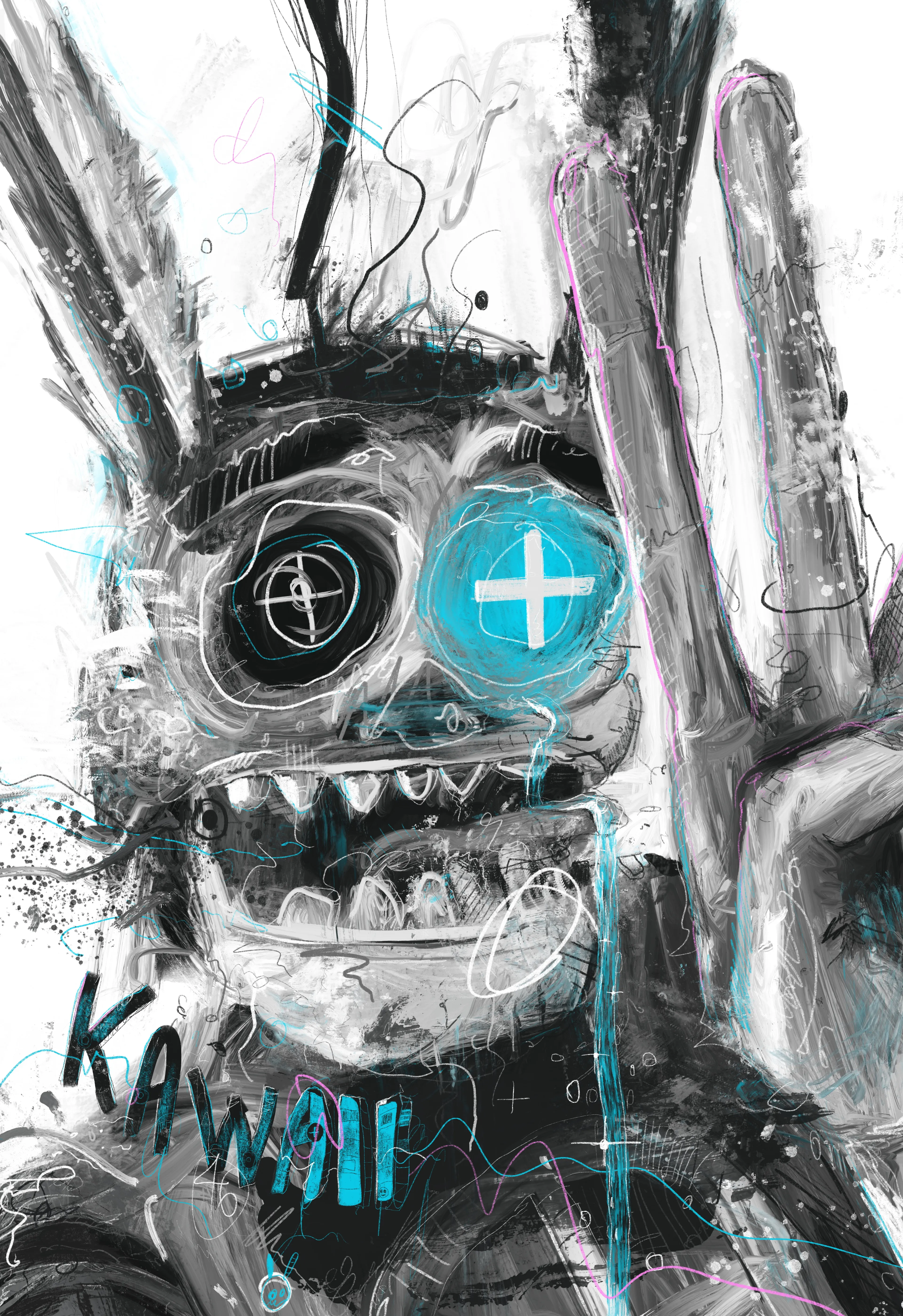 Digital painting.

Comes with Gallery Quality Print.

Shipping & packaging included.

Print only guaranteed forthe first buyer.

Printed with CanonPro 1000 with original inks on 350gsm
Hahnemühle Museum Etching paper.
Size 420x594 mm. 20mm border.
Signed and numbered edition 1 of 1.