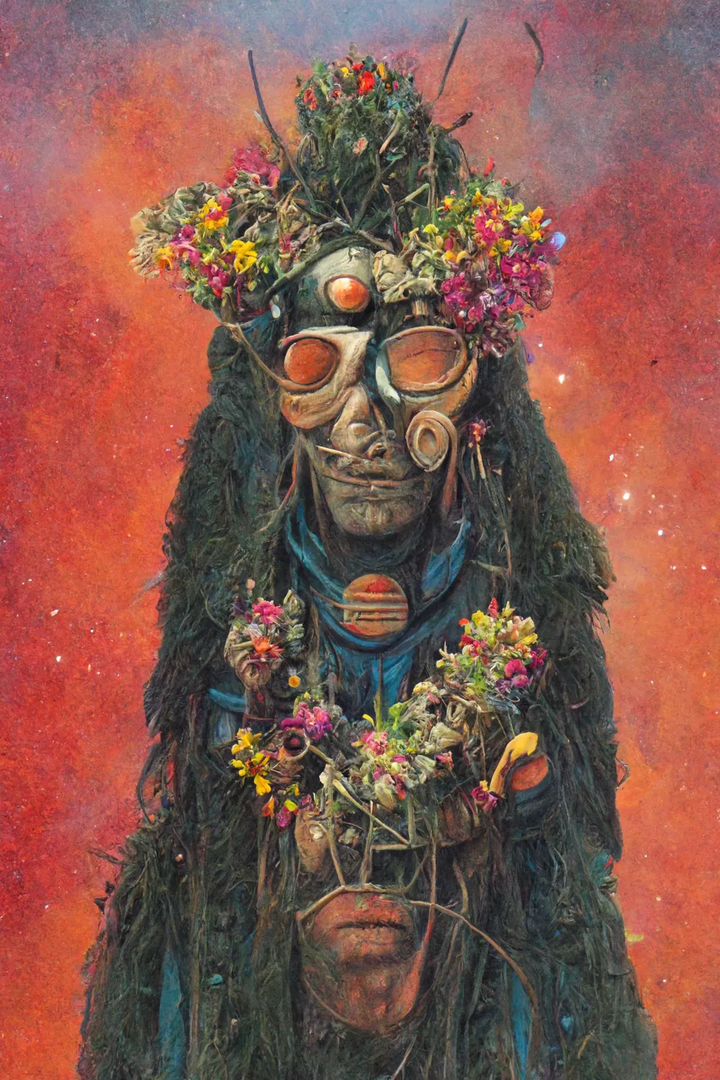 The collection titled "C Series" was created between July and September 2022. It was based on a method that utilized a zero-sum combination of weights, which significantly disrupted the functionality of early versions of Midjourney.

This was a time when AI first became accessible to the general public, and Midjourney emerged as the most democratic tool. However, it had a very pronounced stylization, causing all early works to essentially follow the same artistic style.

Using this method, Midjourney broke its internal logic and produced results unlike any others. It delved deeper than simple prompt manipulation while still retaining the stylistic characteristics of AI art from that era.

On September 13, 2022, an update was released that made such combinations impossible to use. No other artists were found to have employed this method, and as a result, the collection was effectively completed, remaining a unique phenomenon of its time.