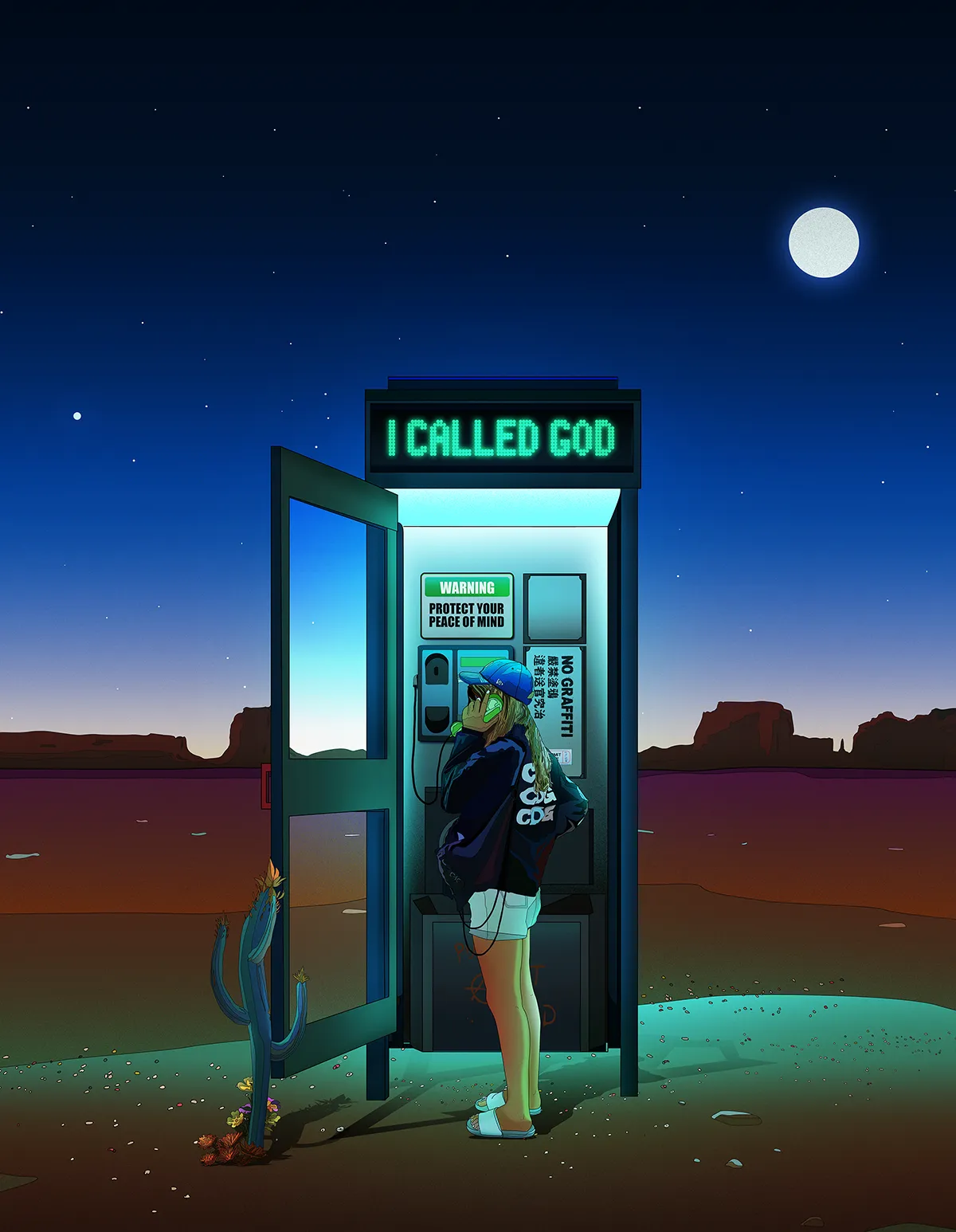 A personal piece I did recently.
I CALLED GOD & HE PUT ME ON HOLD 
Frame width: 2000
Frame height: 2516  
Video Duration: 00:20 sec
Animation : Angelo Bibo
Sound: Eugen Herri 

