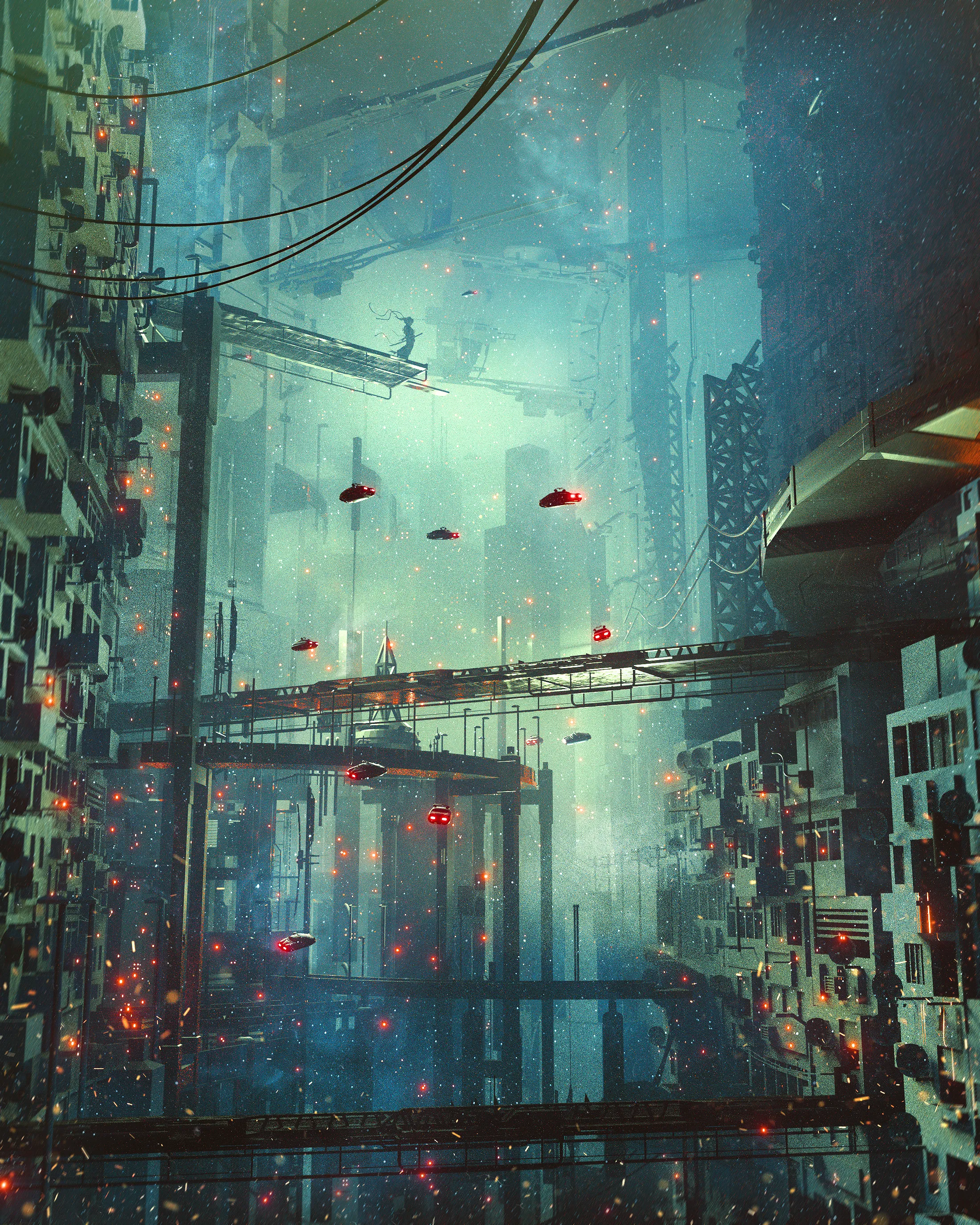 Day no. 19. You can barely breathe without an oxygen mask. A white flash, that's all I remember. The aneutronic fusion in the air is what's making the sky green. I will keep conducting my research.